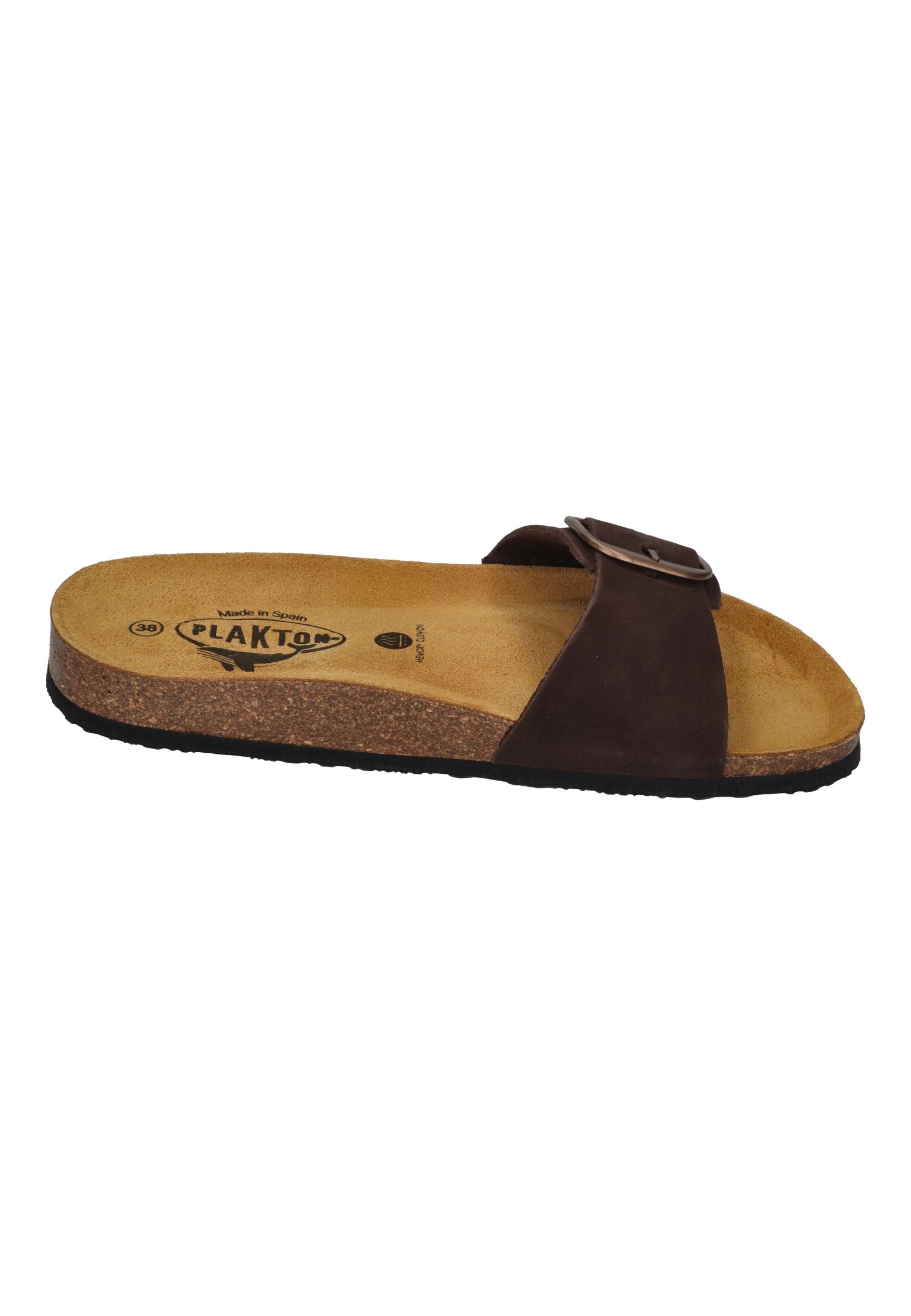 PLAKTON Damen Pantoletten BIS 3 181018 marron