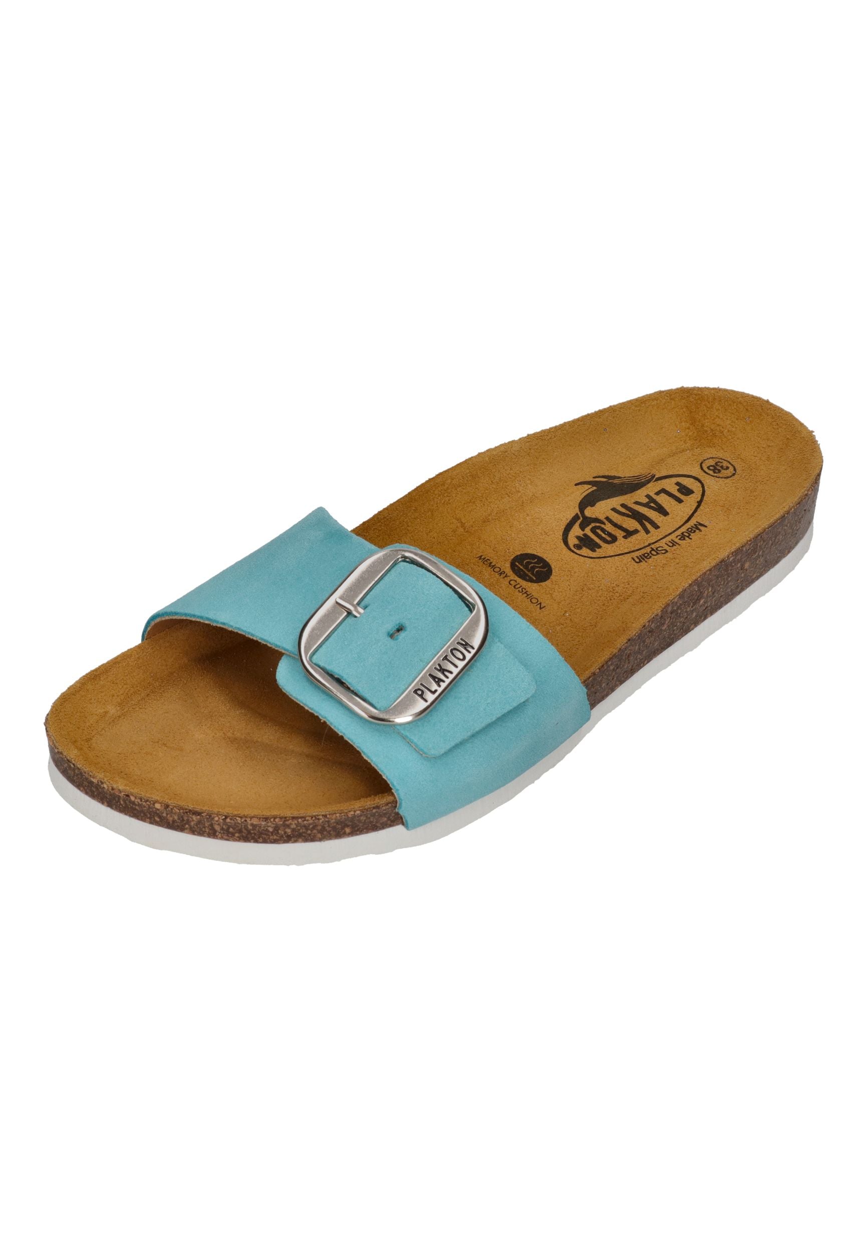 PLAKTON Damen Pantoletten BIS 3 181018 tiffany