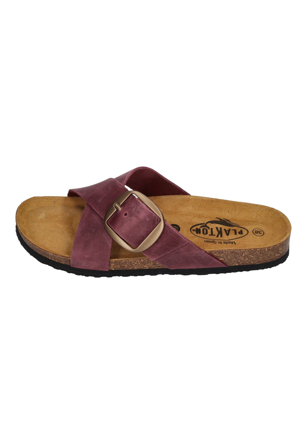 PLAKTON Damen Pantoletten BRAMMA 185690 burdeos