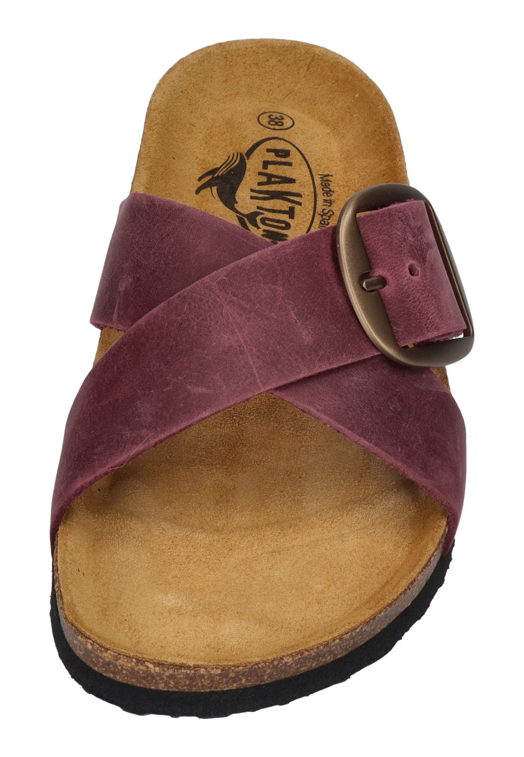PLAKTON Damen Pantoletten BRAMMA 185690 burdeos