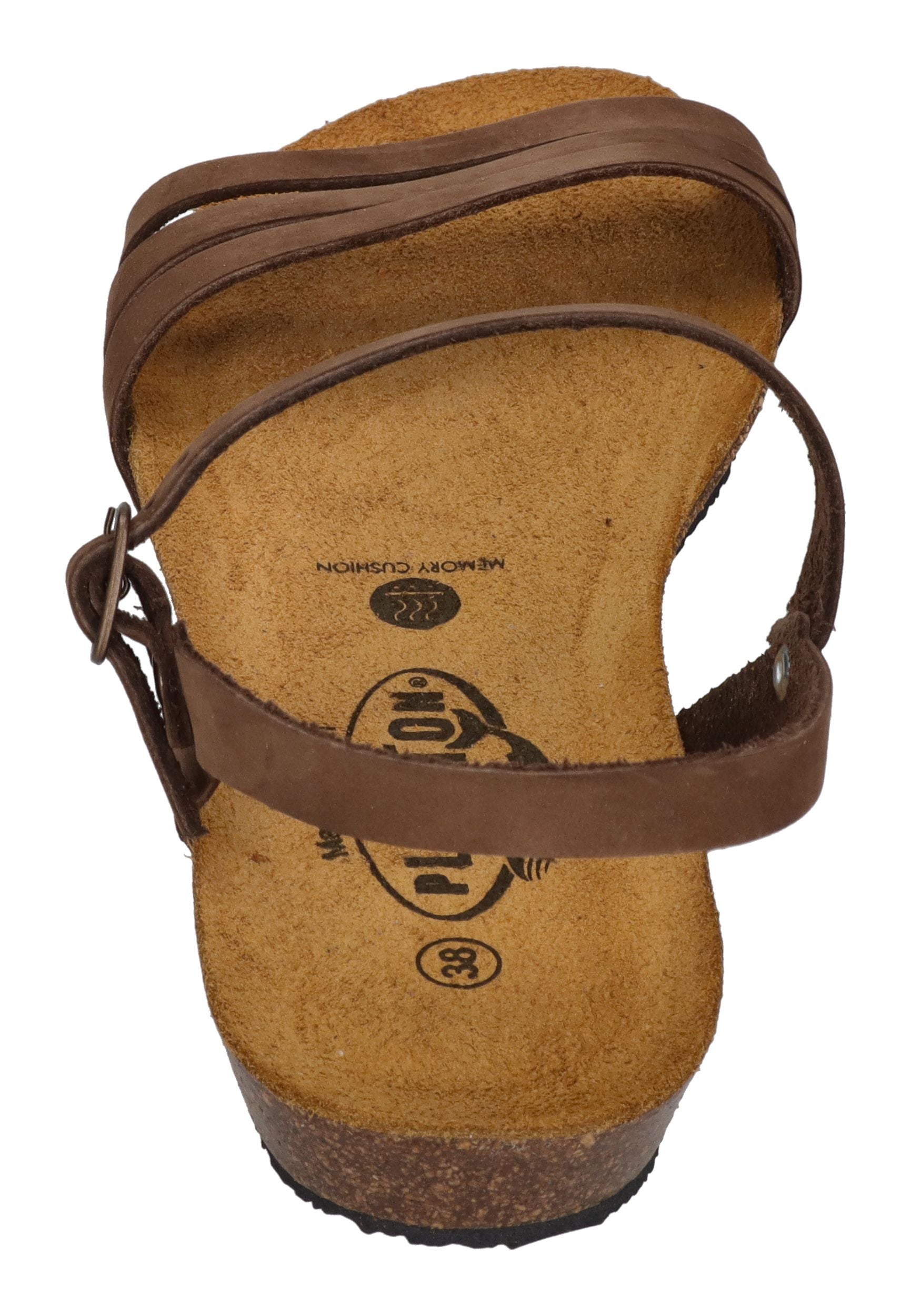 PLAKTON Damen Sandalen FRAN ALOU 405080 cuero