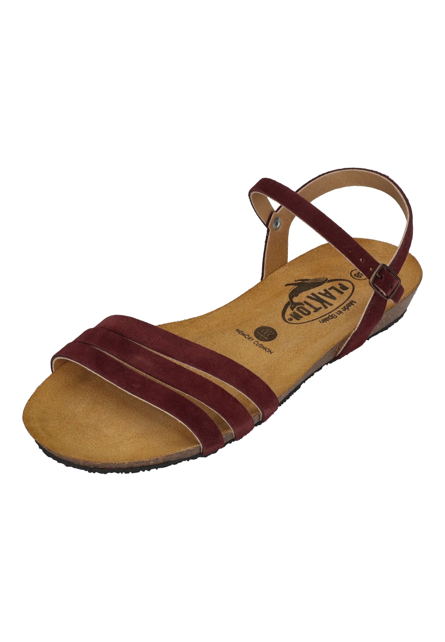 PLAKTON Damen Sandalen FRAN ALOU 405080 granate