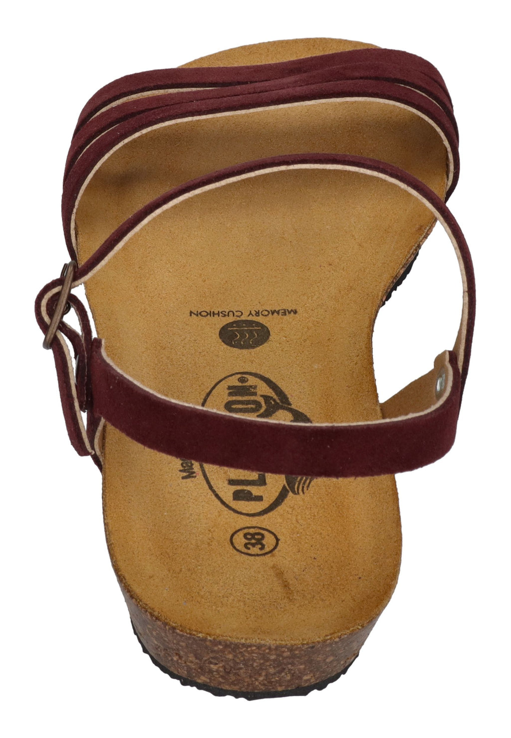 PLAKTON Damen Sandalen FRAN ALOU 405080 granate