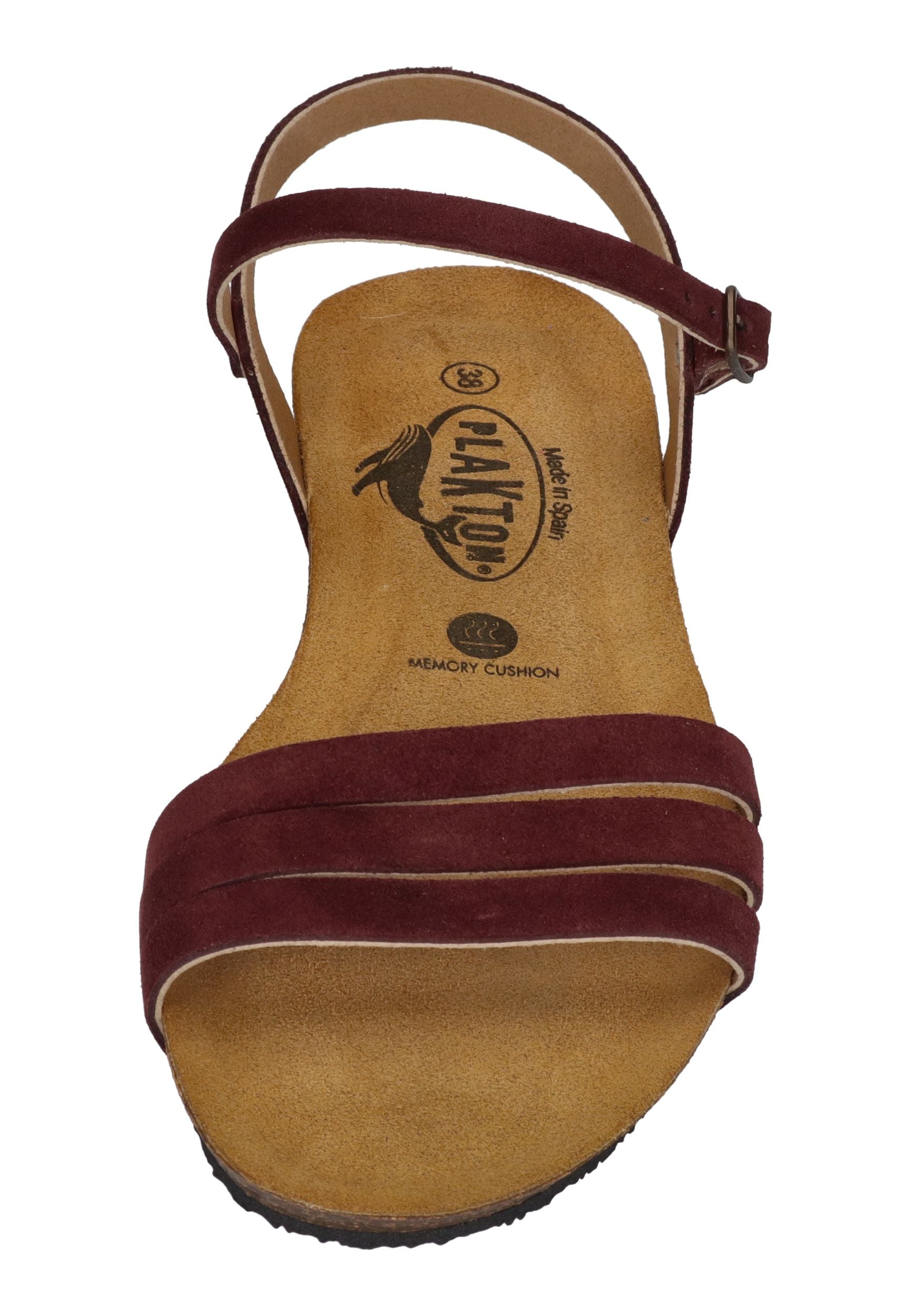 PLAKTON Damen Sandalen FRAN ALOU 405080 granate