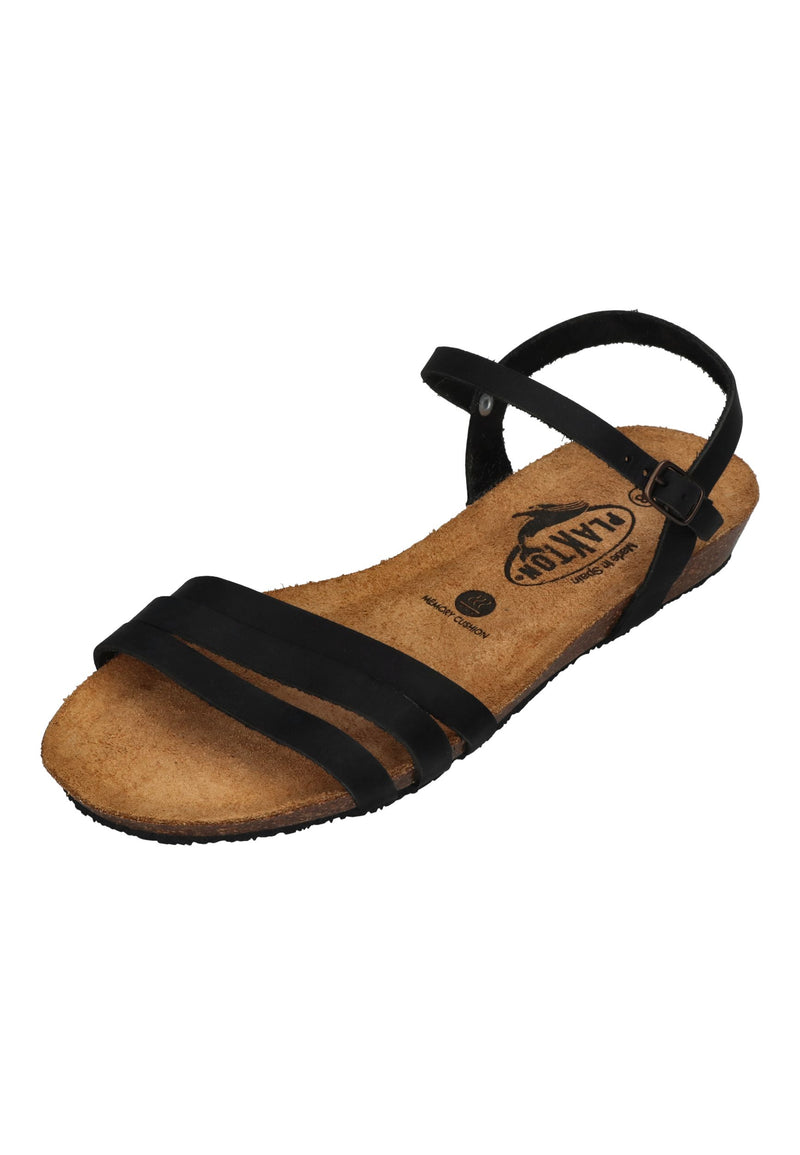 PLAKTON Damen Sandalen FRAN ALOU 405080 negro