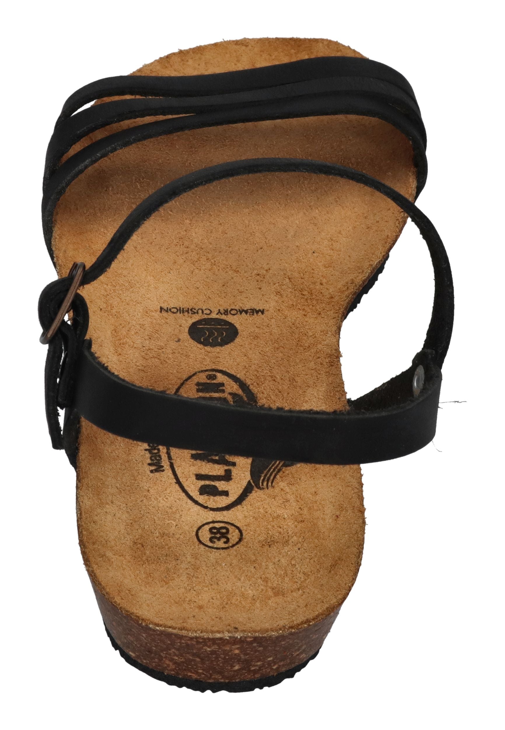 PLAKTON Damen Sandalen FRAN ALOU 405080 negro