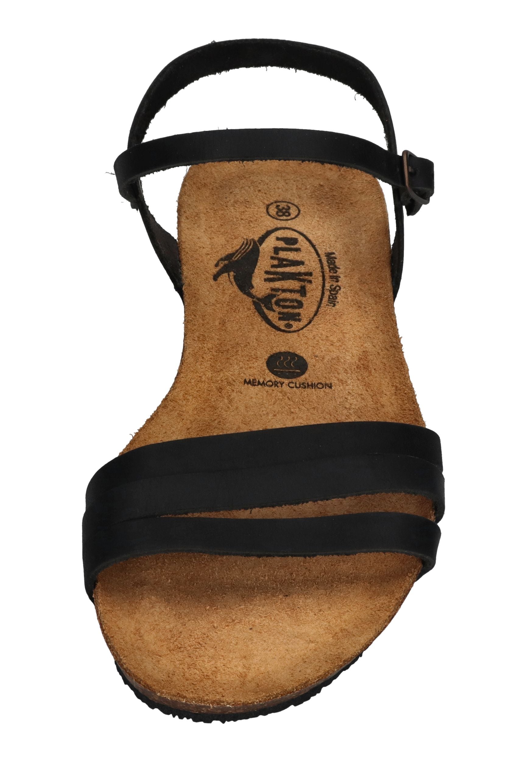 PLAKTON Damen Sandalen FRAN ALOU 405080 negro