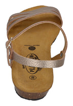PLAKTON Damen Sandalen FRAN ALOU 405080 nude metallic rose