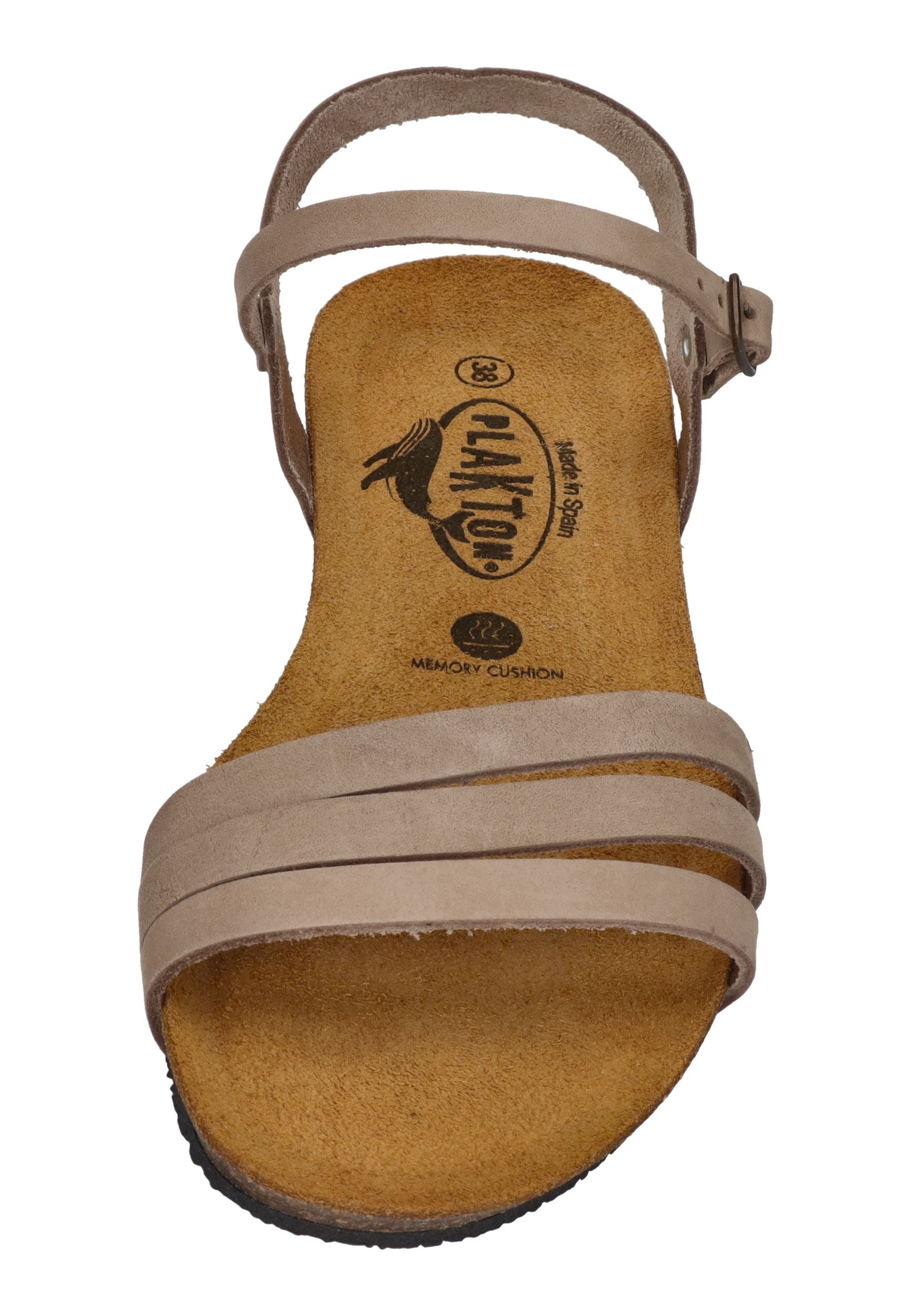 PLAKTON Damen Sandalen FRAN ALOU 405080 taupe