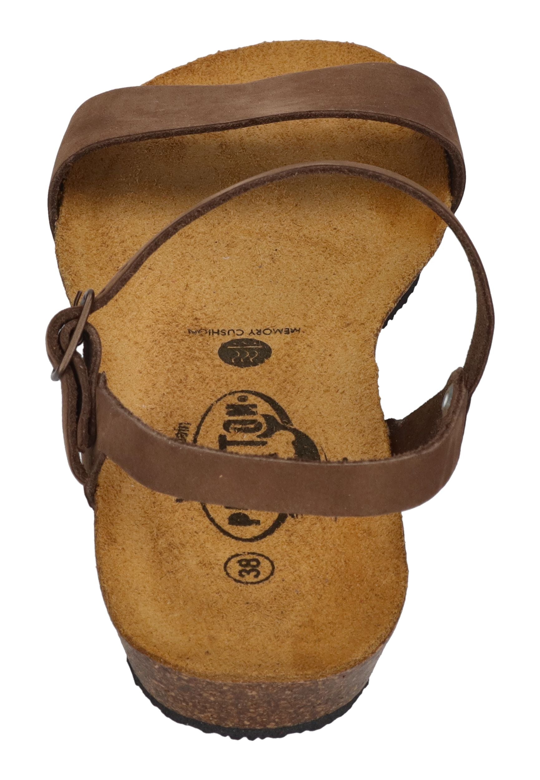 PLAKTON Damen Sandalen FRAN AMBO 405725 cuero