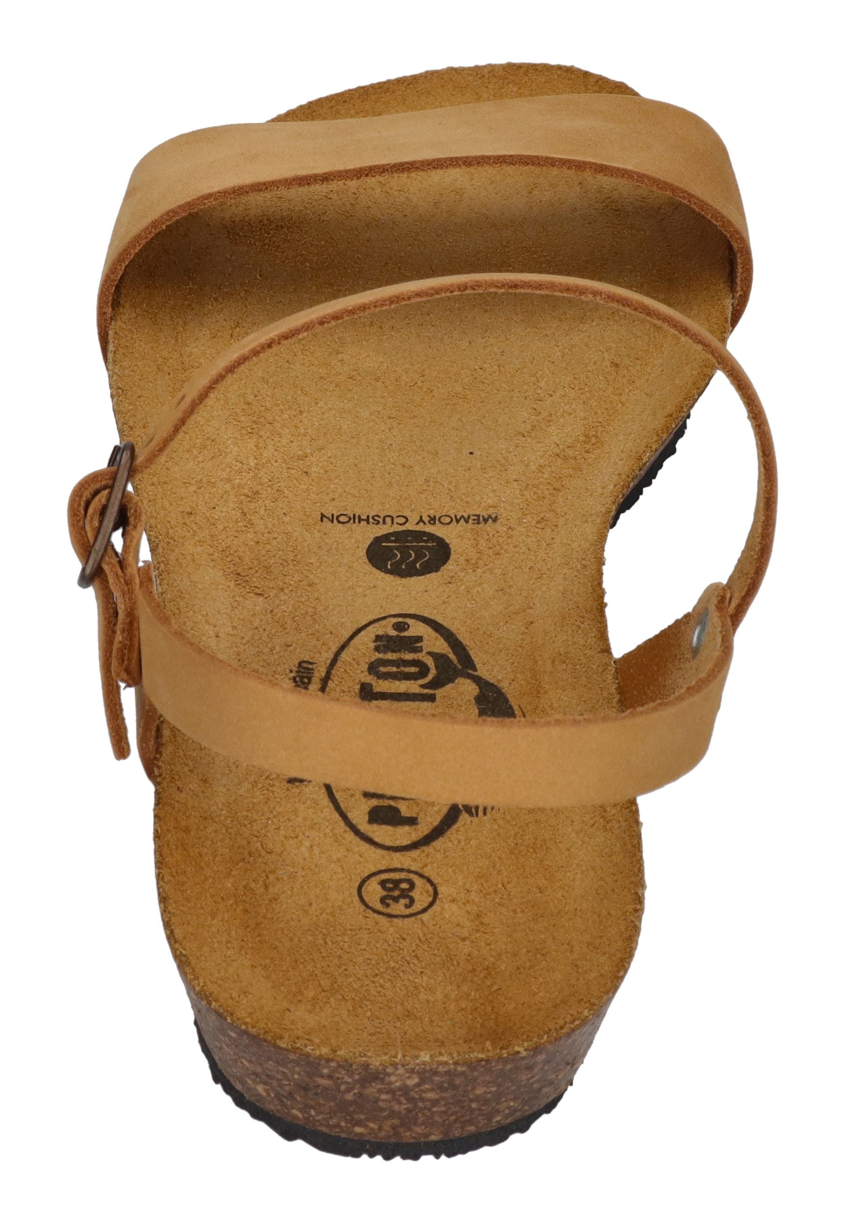 PLAKTON Damen Sandalen FRAN AMBO 405725 melocoton