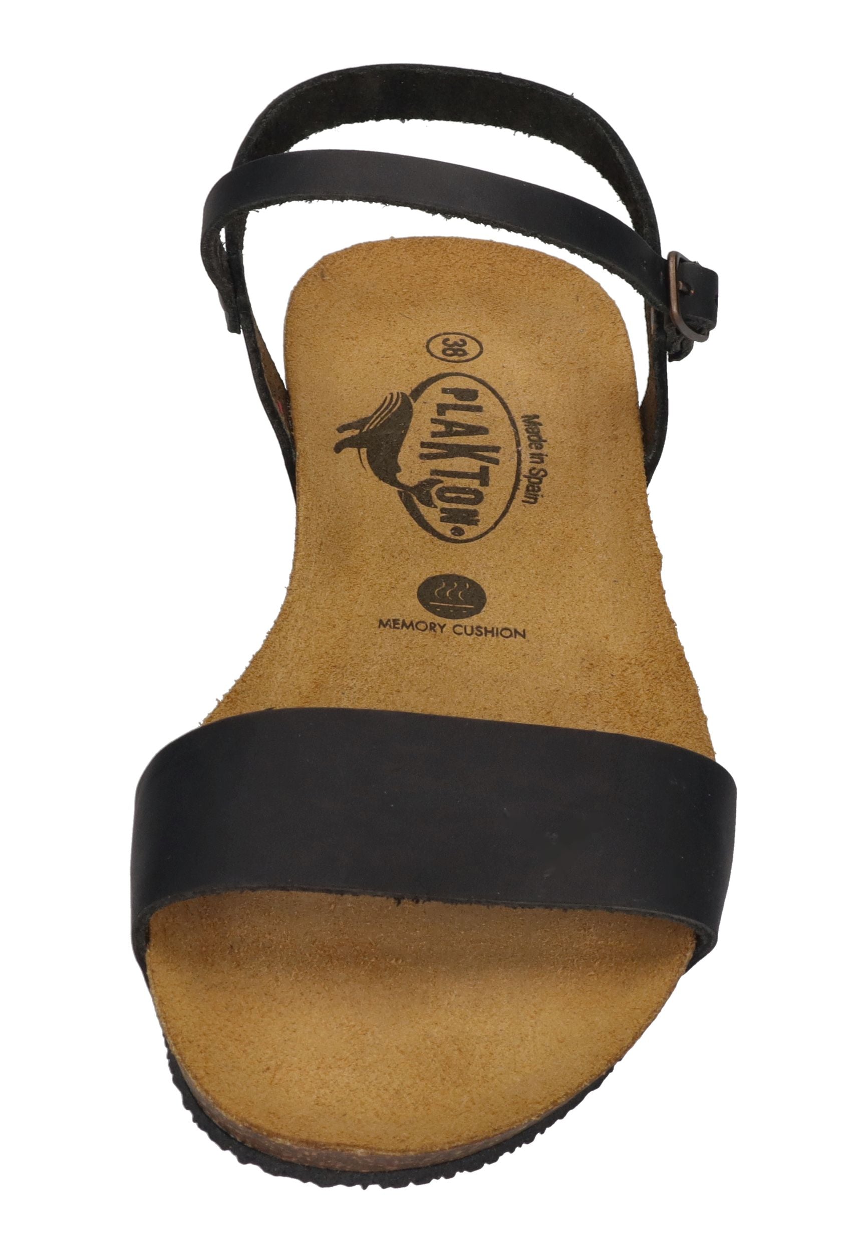 PLAKTON Damen Sandalen FRAN AMBO 405725 negro