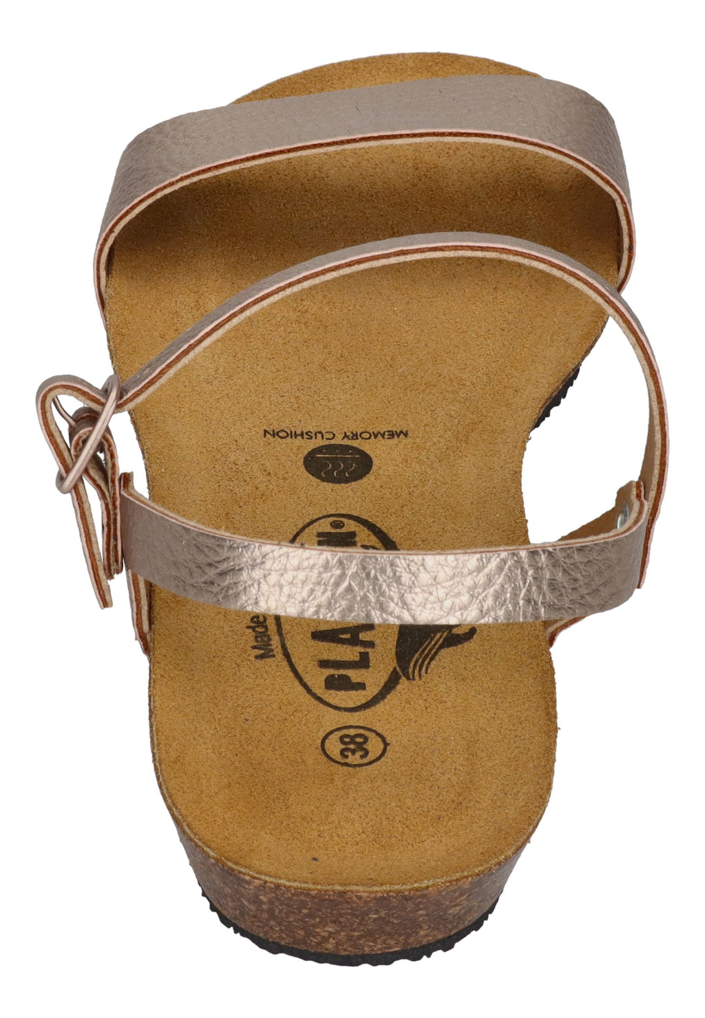 PLAKTON Damen Sandalen FRAN AMBO 405725 nude