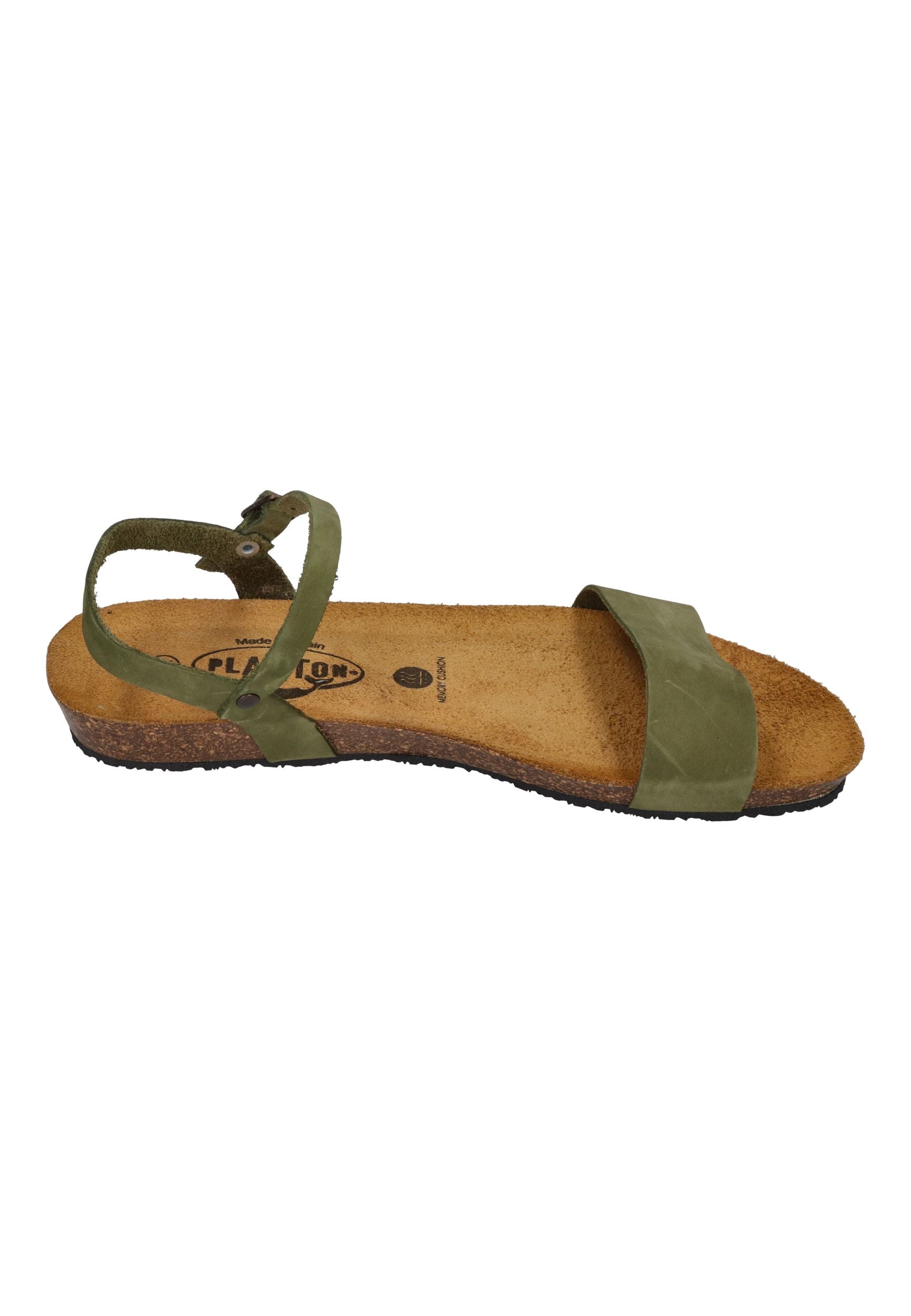 PLAKTON Damen Sandalen FRAN AMBO 405725 oliva