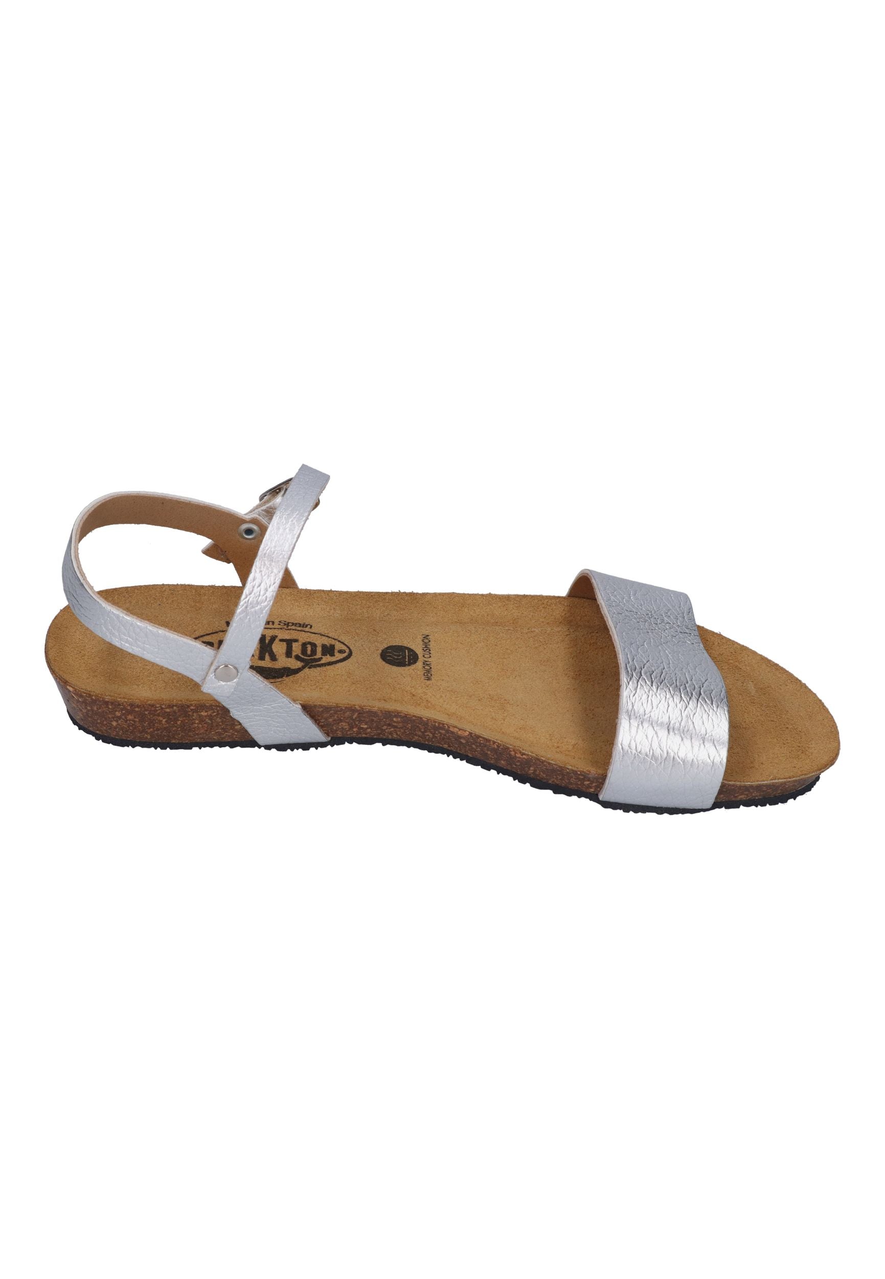 PLAKTON Damen Sandalen FRAN AMBO 405725 plata