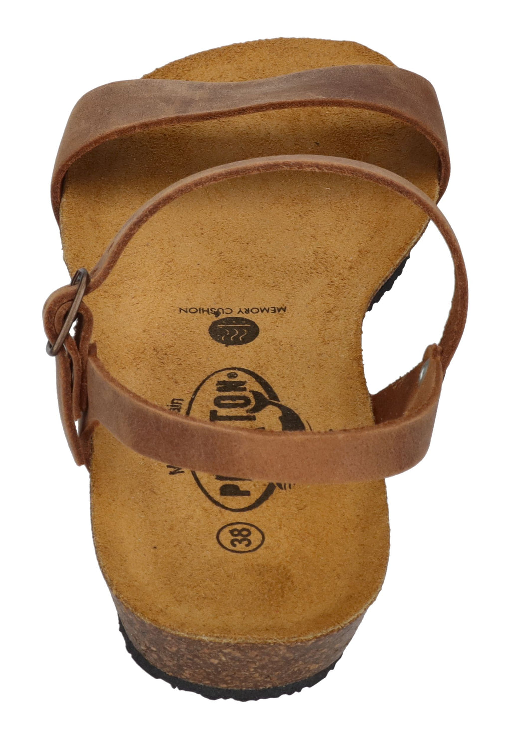 PLAKTON Damen Sandalen FRAN AMBO 405725 roble