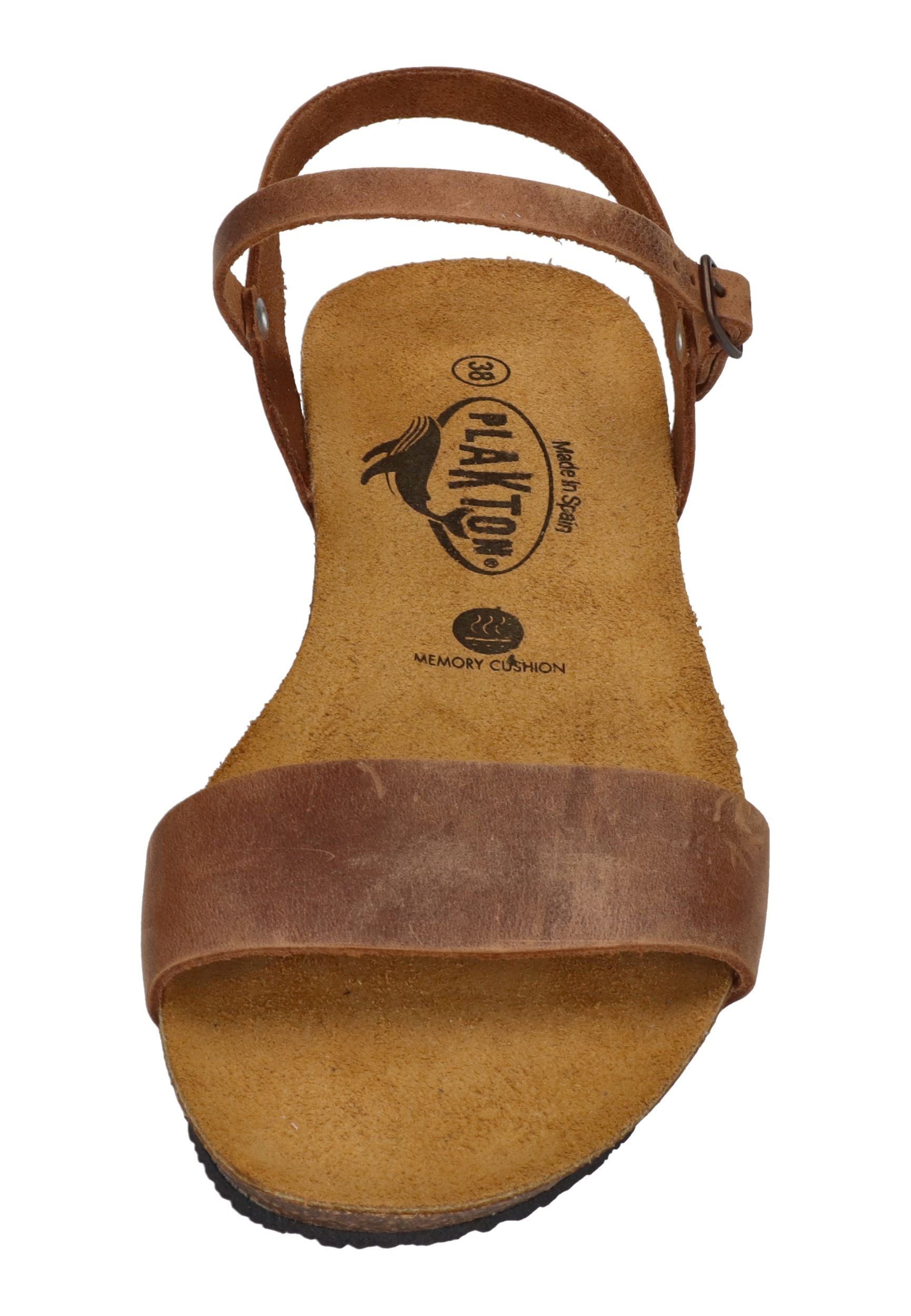 PLAKTON Damen Sandalen FRAN AMBO 405725 roble