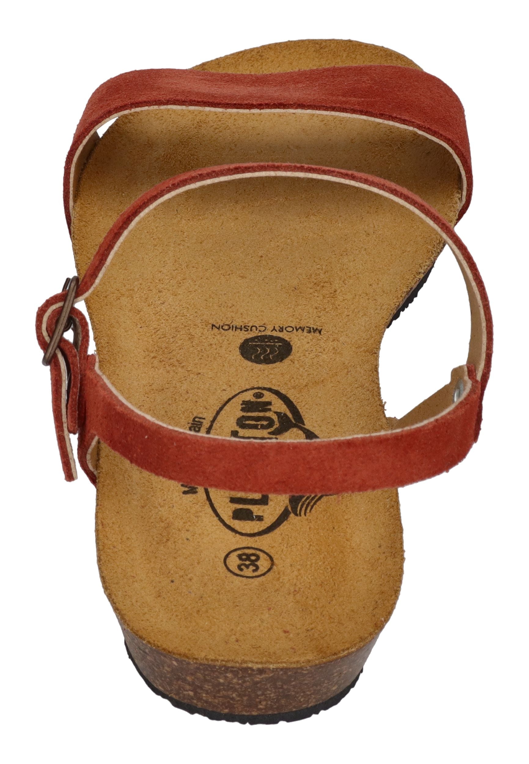 PLAKTON Damen Sandalen FRAN AMBO 405725 terracota