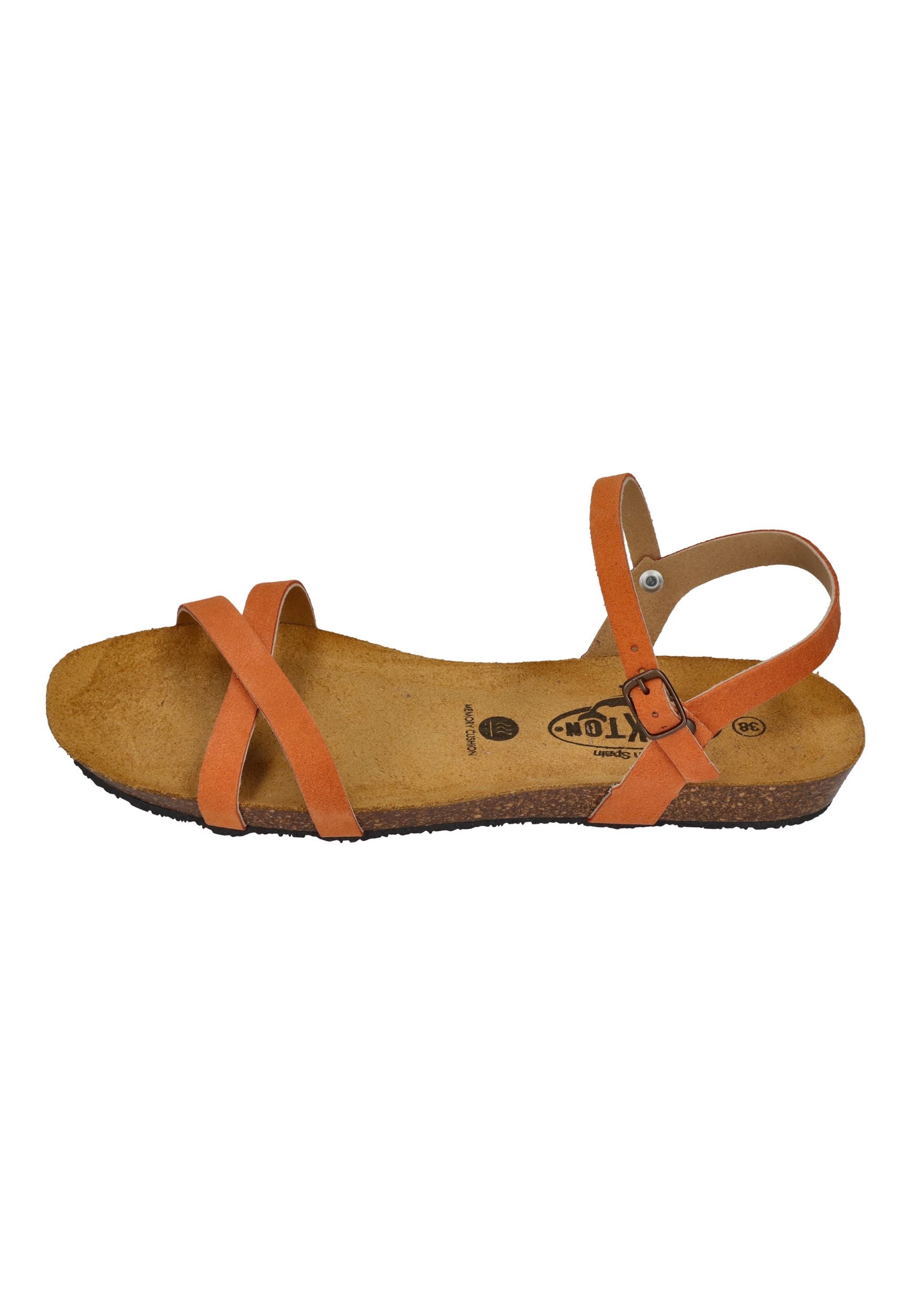 PLAKTON Damen Sandalen FRAN DATE 405029 calabaza
