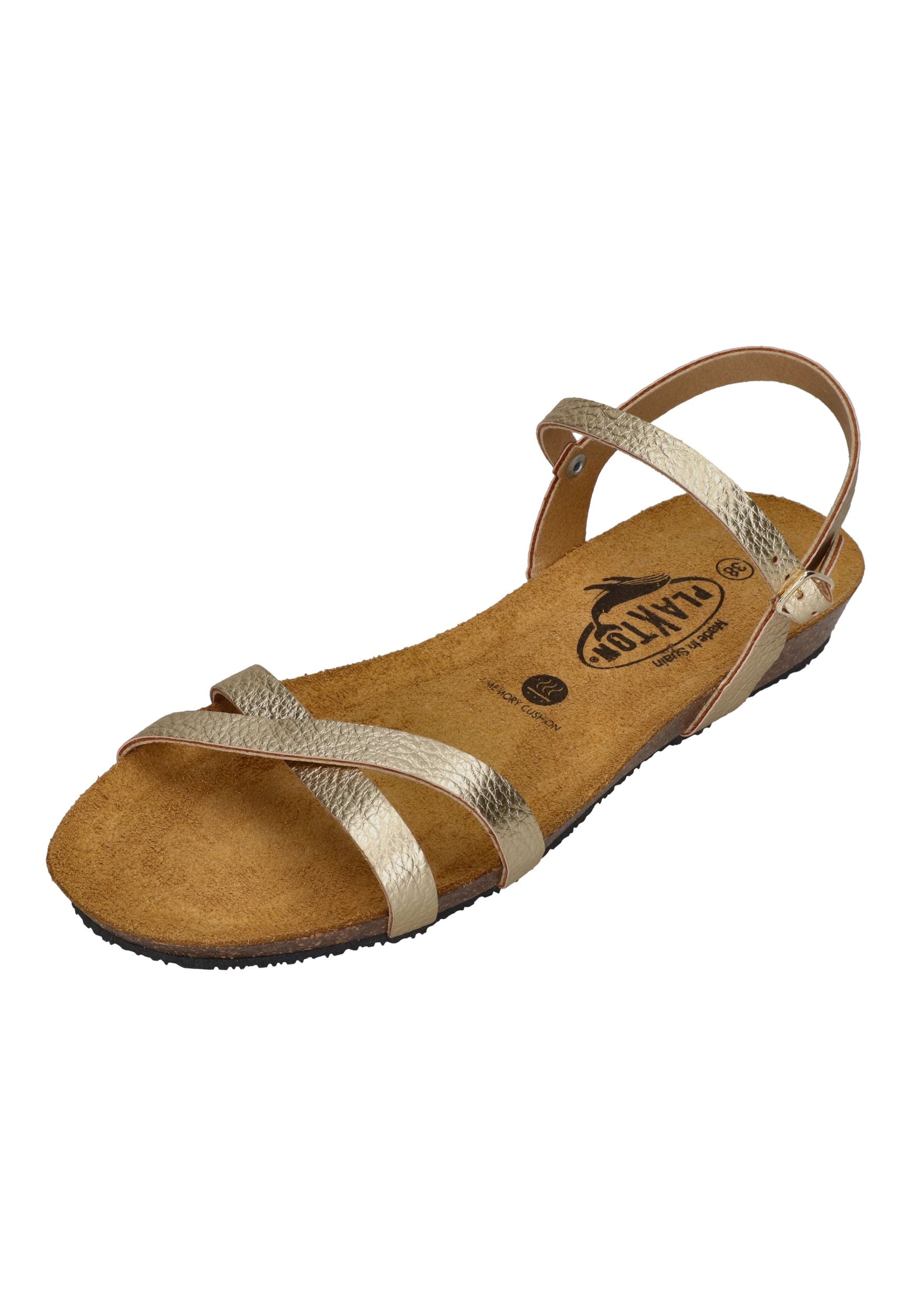 PLAKTON Damen Sandalen FRAN DATE 405029 oro