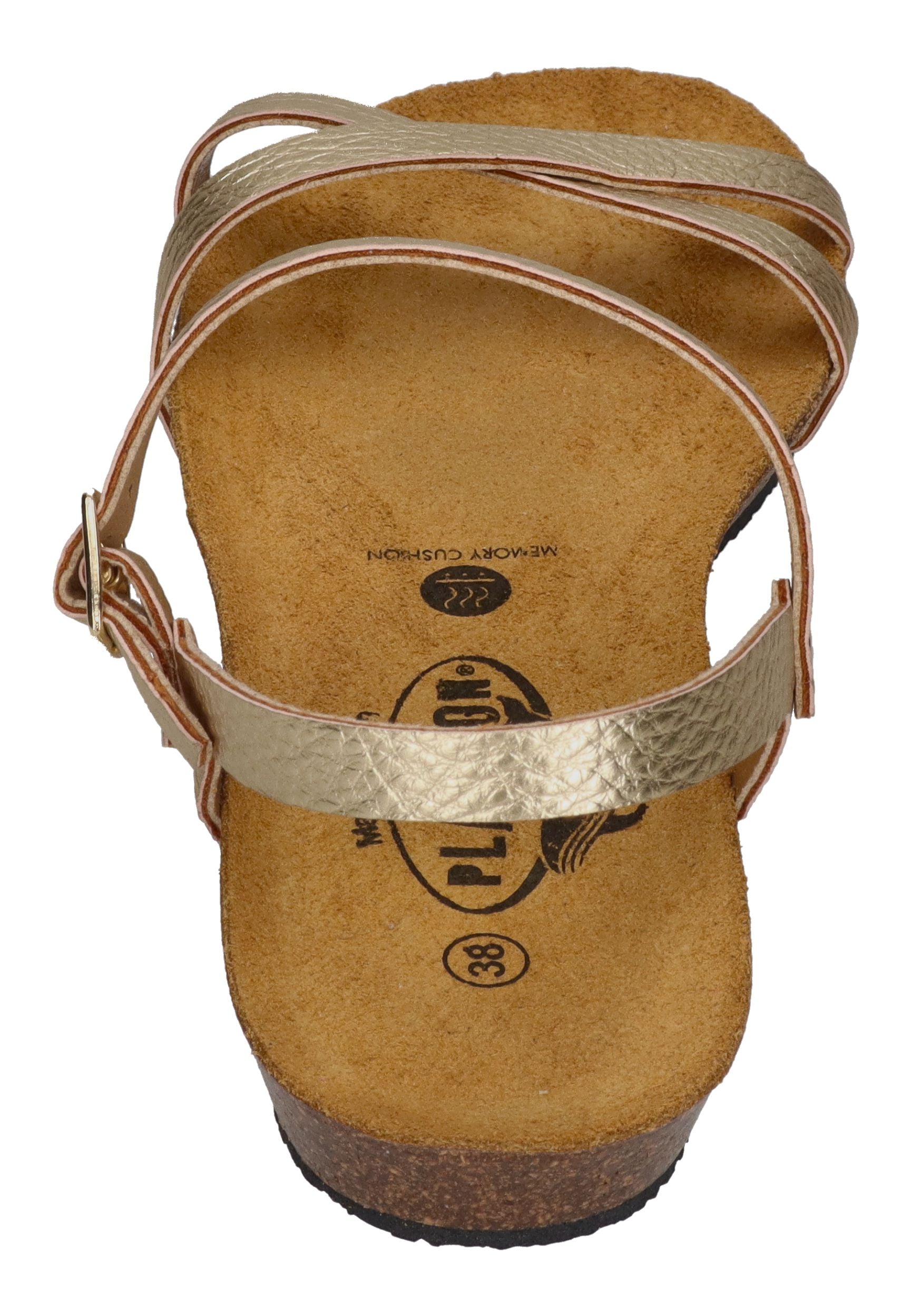 PLAKTON Damen Sandalen FRAN DATE 405029 oro