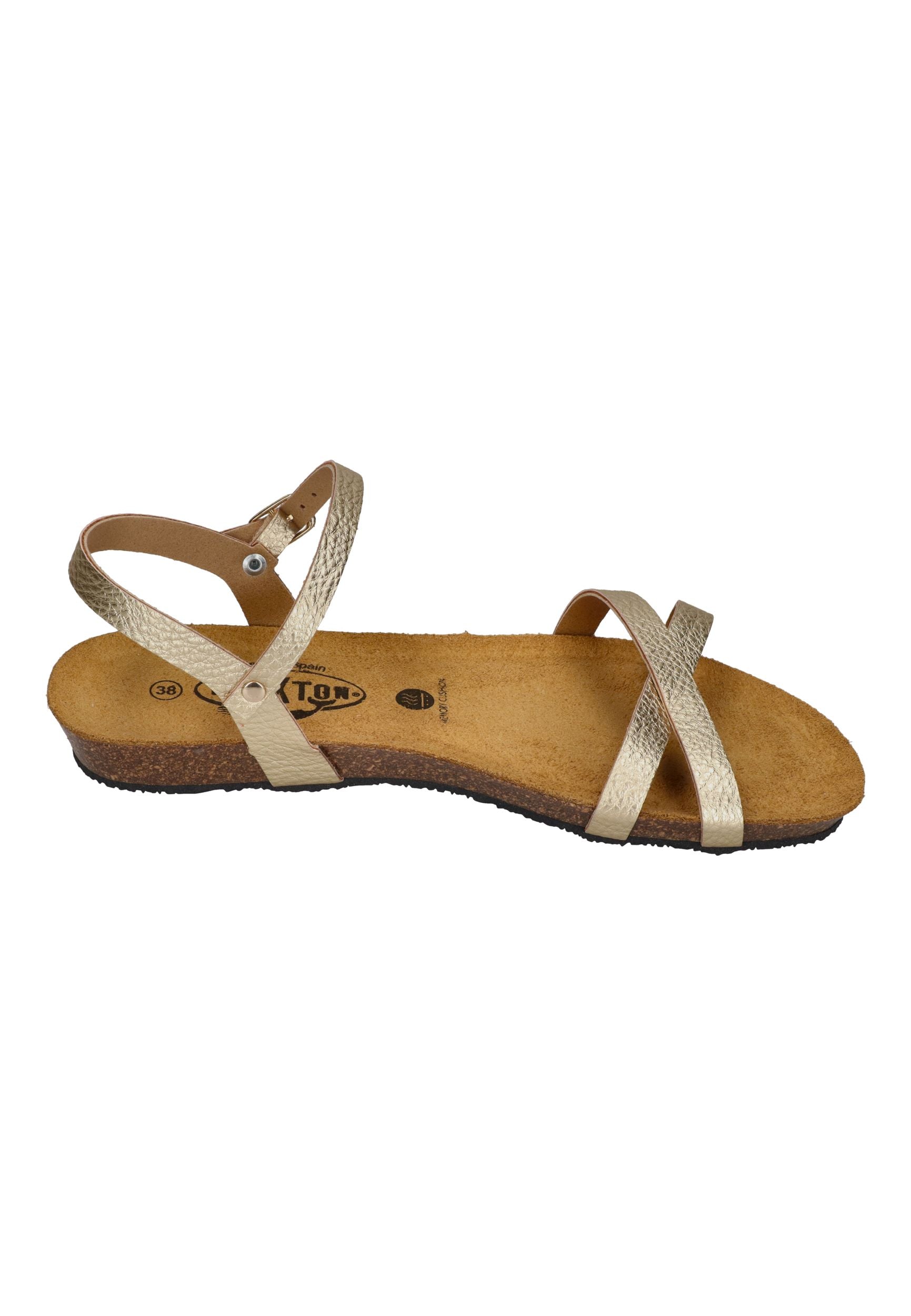 PLAKTON Damen Sandalen FRAN DATE 405029 oro