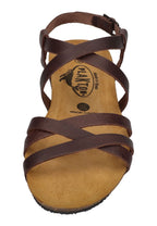 PLAKTON Damen Sandalen FRAN VALI 405184 coffee