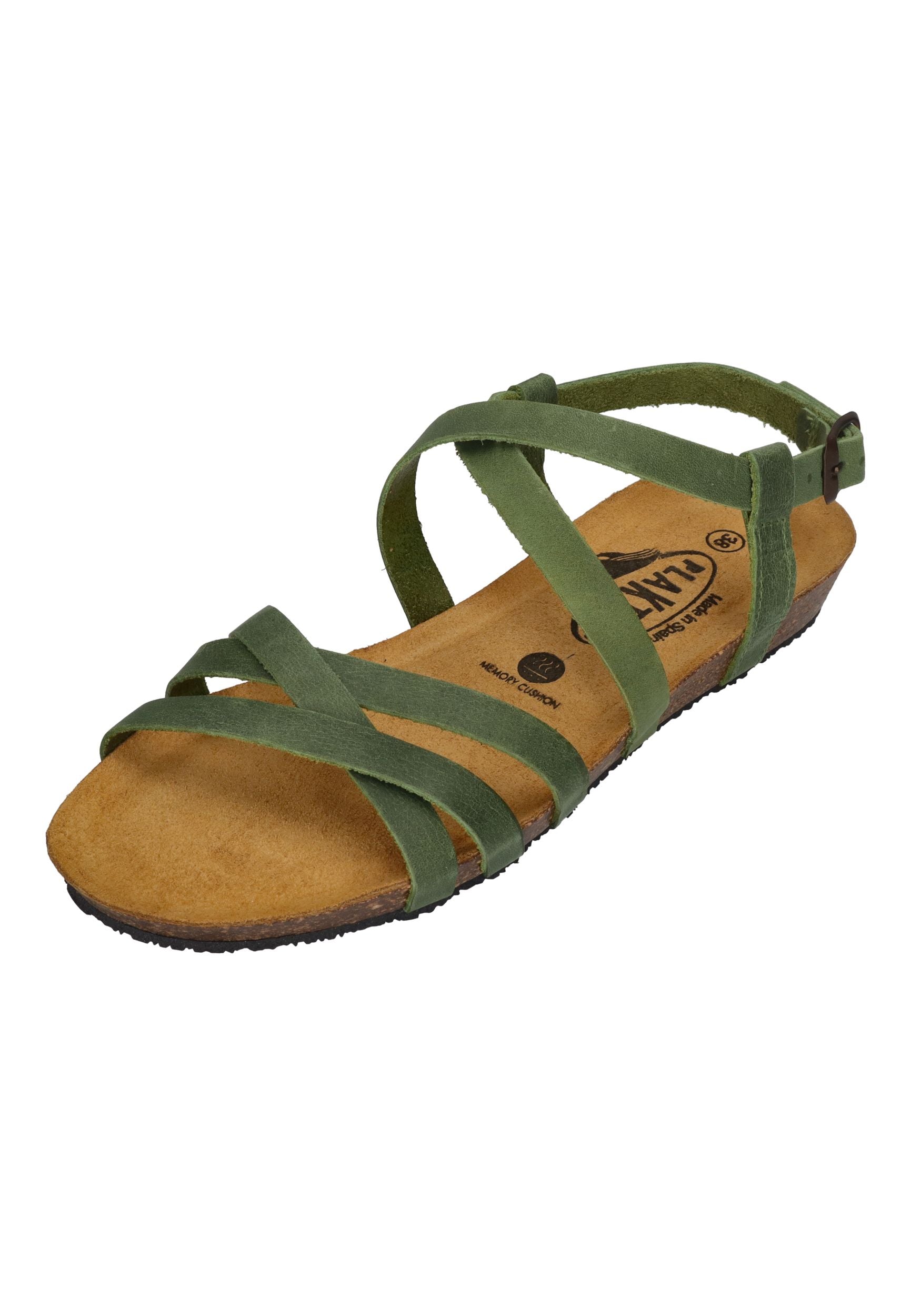 PLAKTON Damen Sandalen FRAN VALI 405184 green