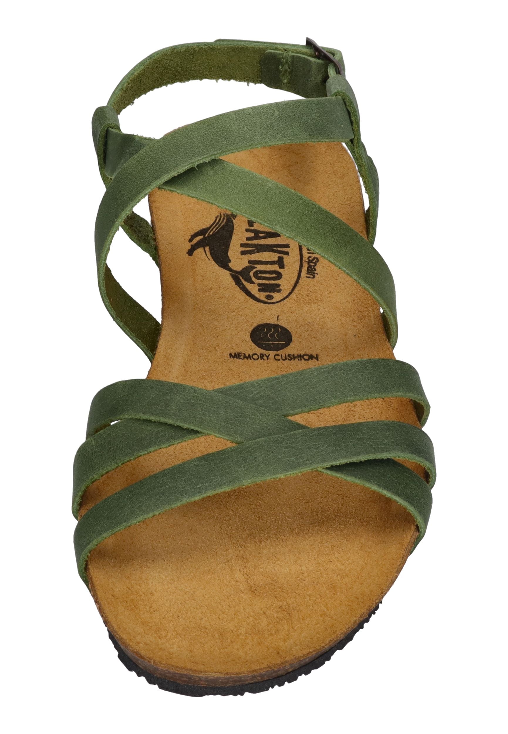 PLAKTON Damen Sandalen FRAN VALI 405184 green