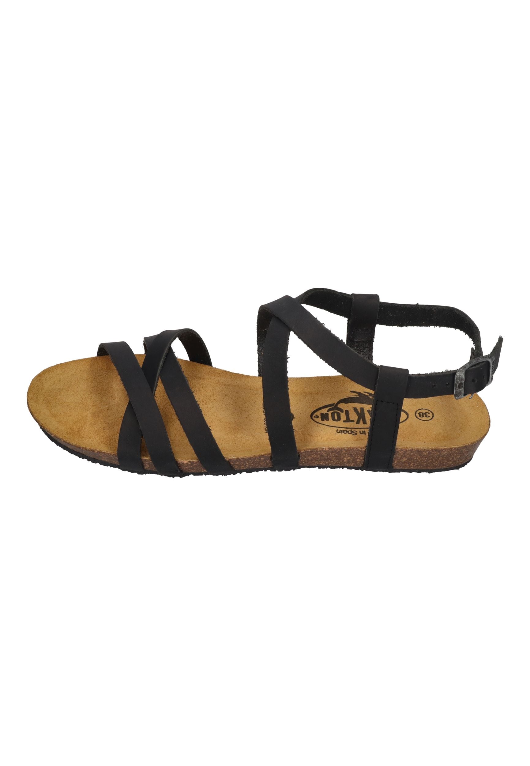 PLAKTON Damen Sandalen FRAN VALI 405184 negro