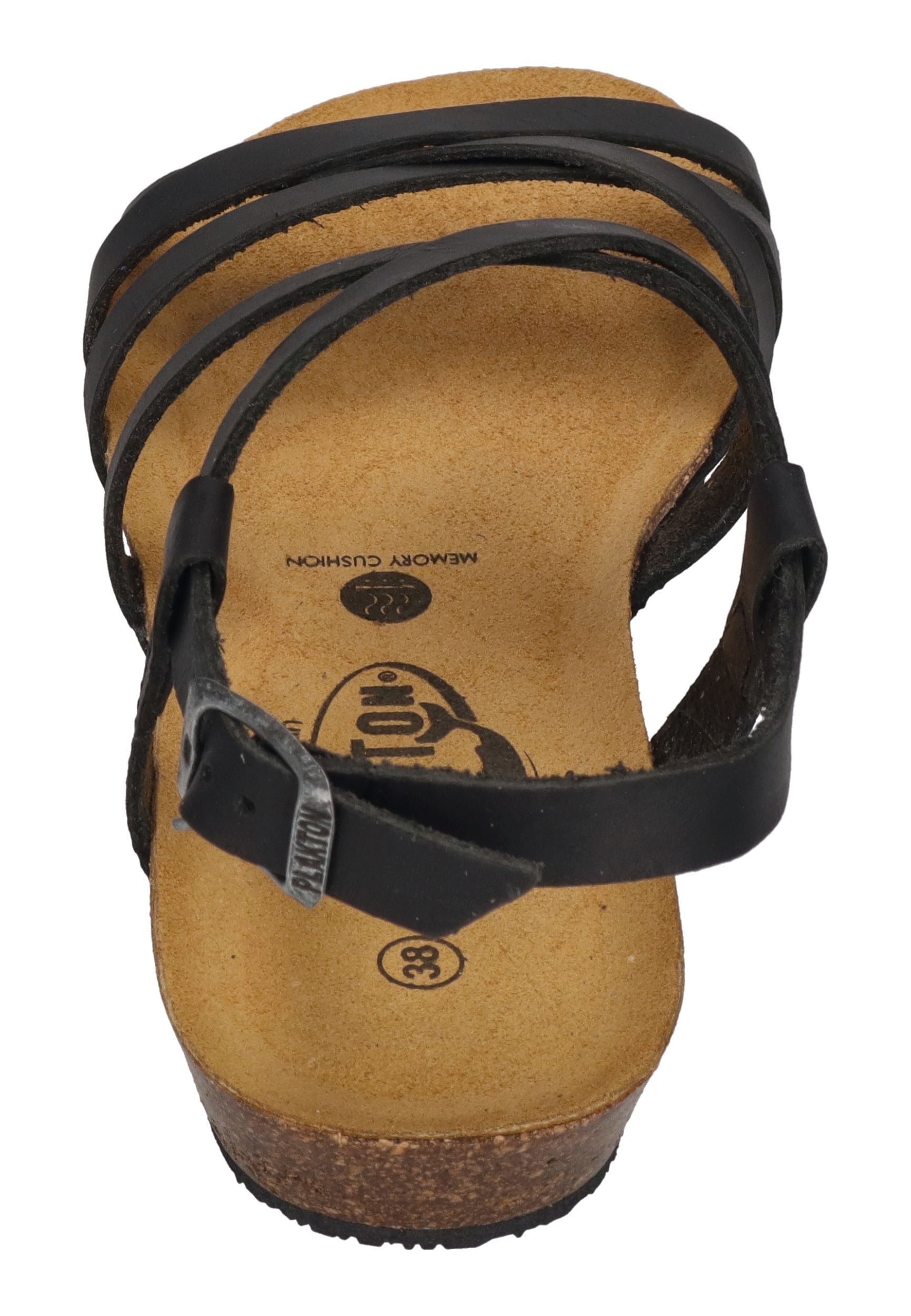 PLAKTON Damen Sandalen FRAN VALI 405184 negro