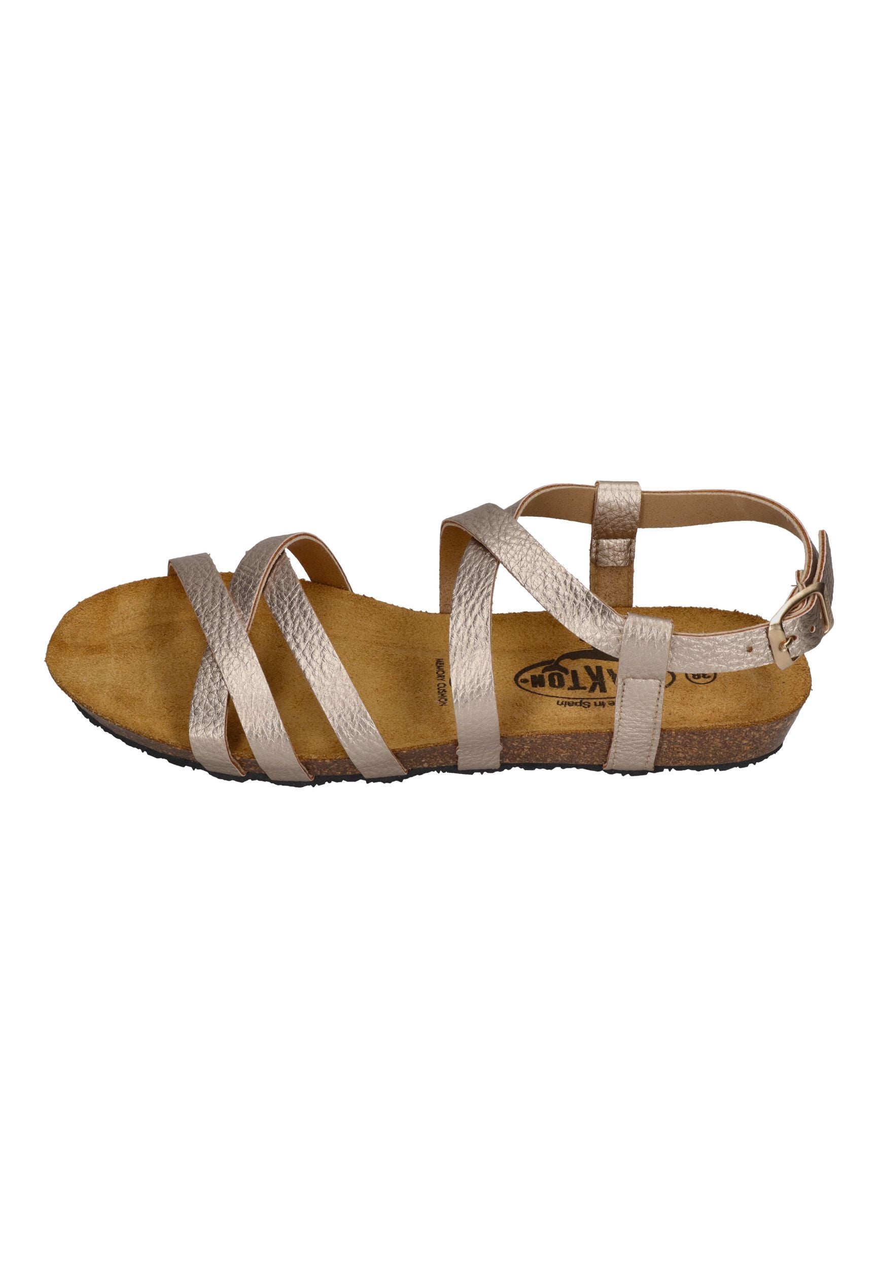PLAKTON Damen Sandalen FRAN VALI 405184 nude