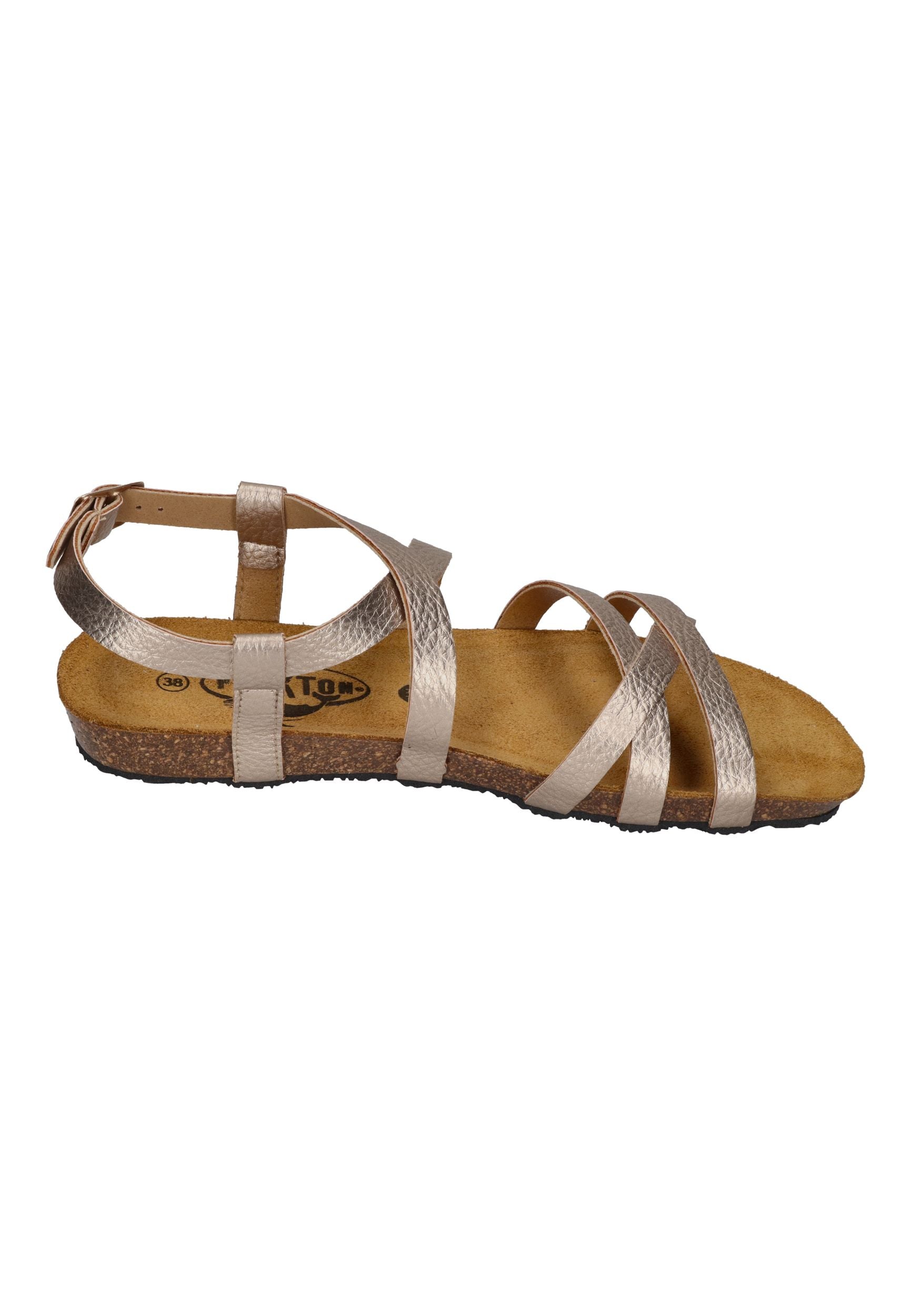 PLAKTON Damen Sandalen FRAN VALI 405184 nude