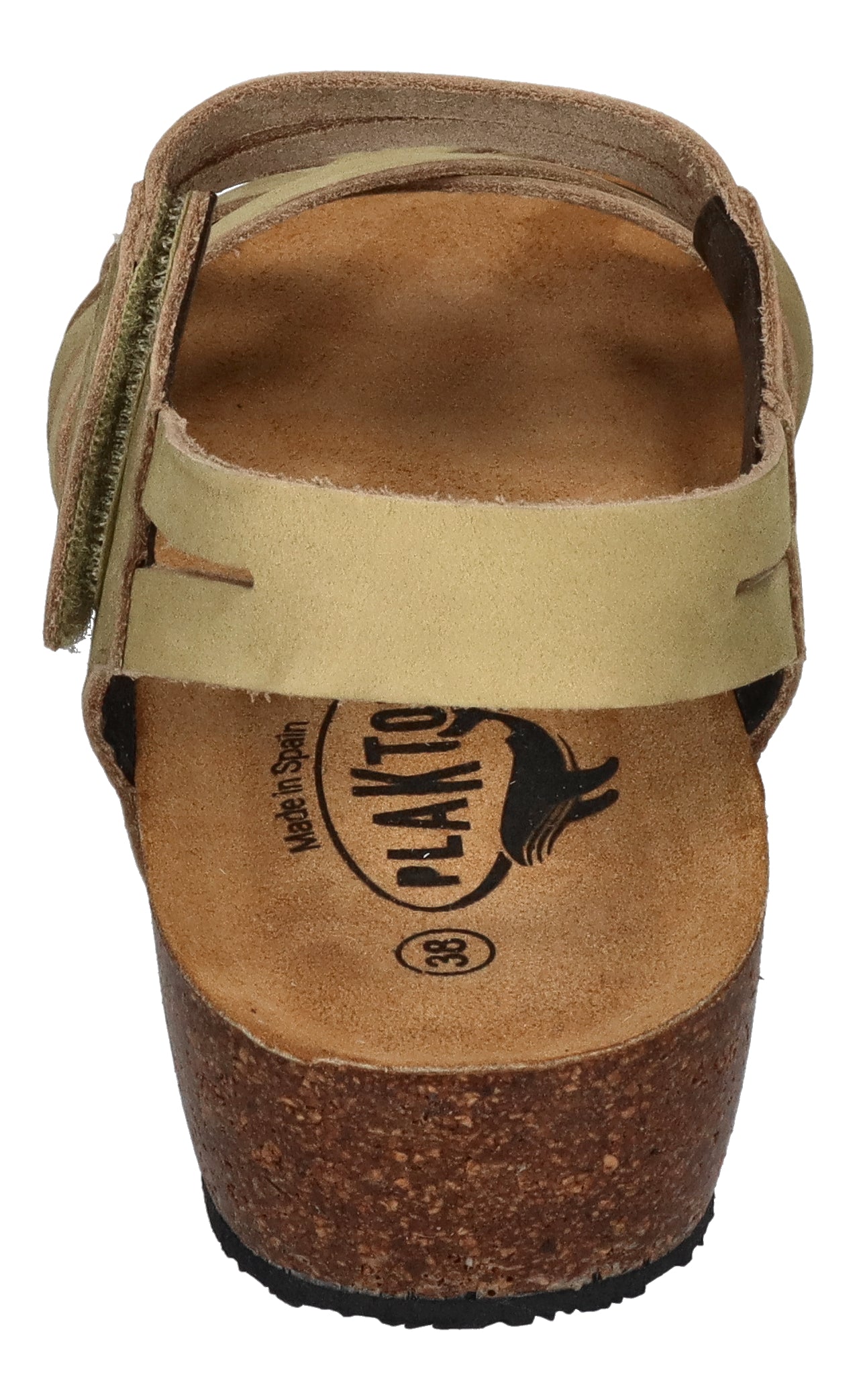 PLAKTON Damen - Sandalen NORMANDIE 776098 - nobuck 2 kiwi