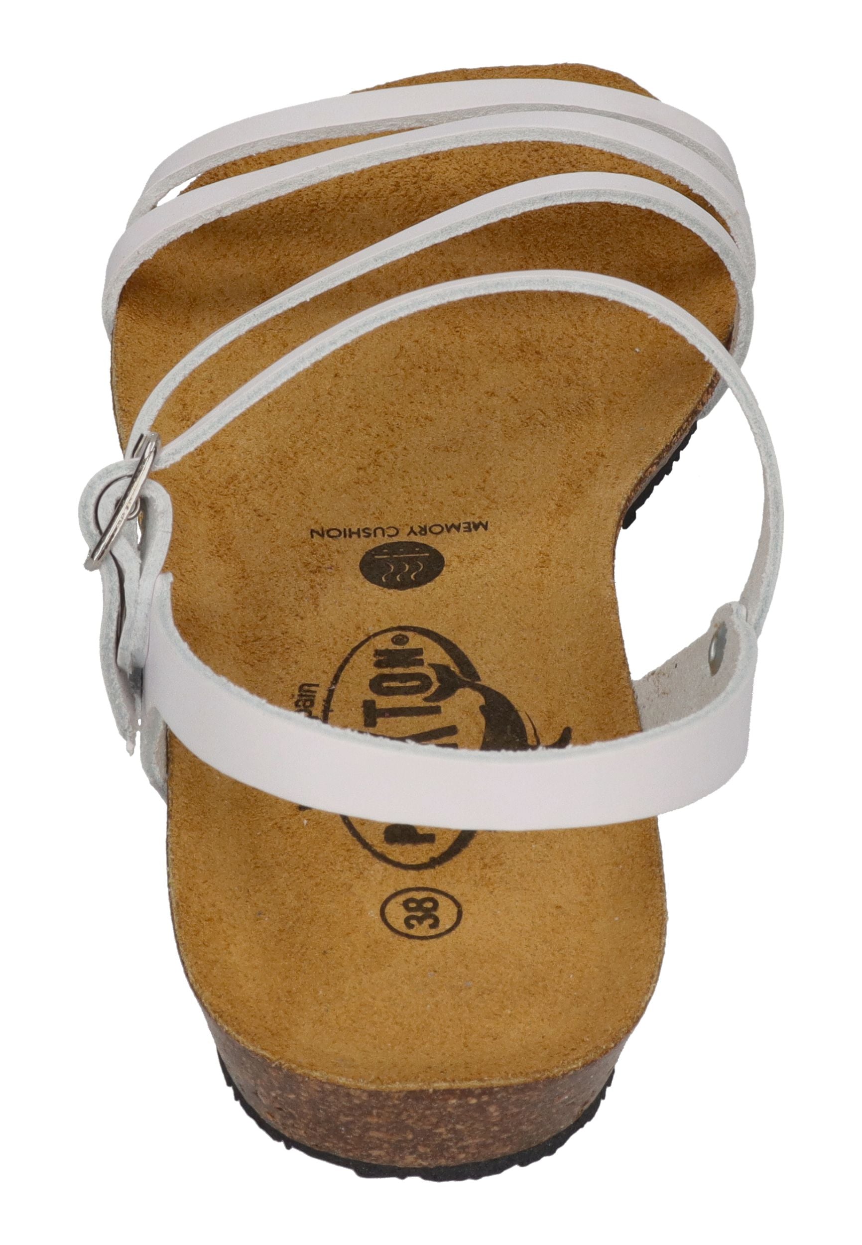 PLAKTON Damen Sandalen VITA 405660 blanco