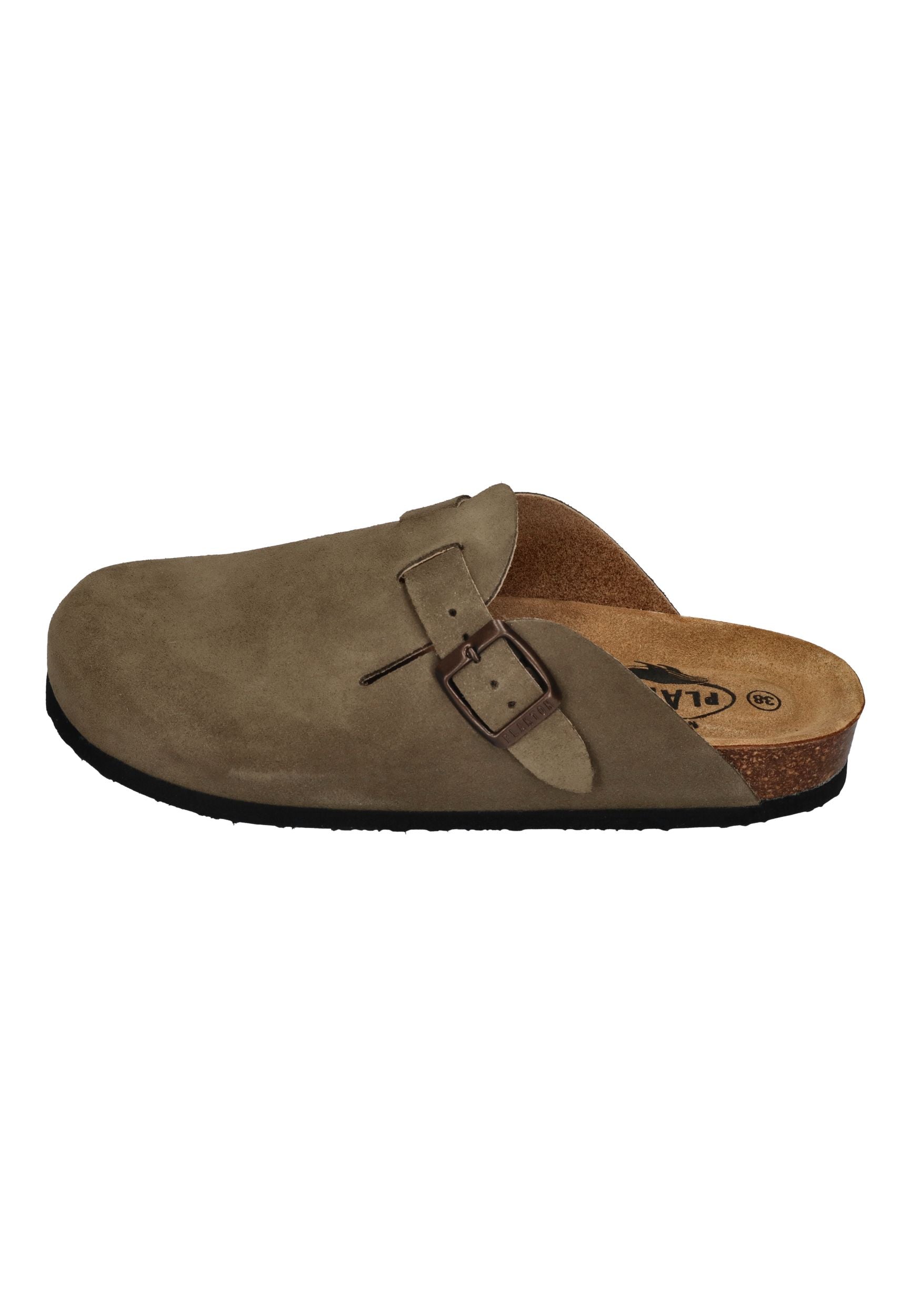 PLAKTON Damenschuhe Clogs BLOGG 181539 - light khaki