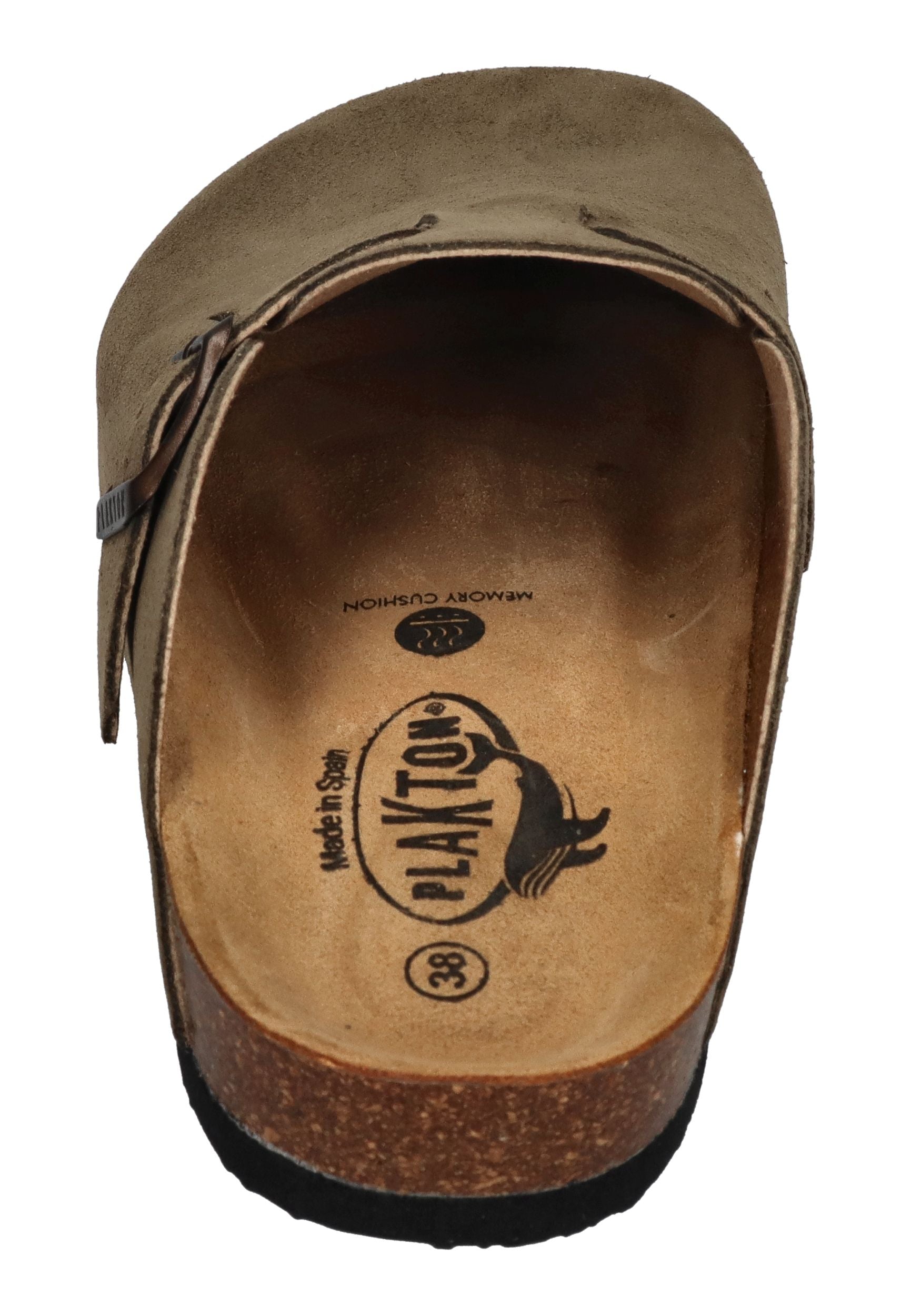 PLAKTON Damenschuhe Clogs BLOGG 181539 - light khaki