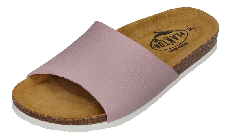 PLAKTON Damenschuhe Pantoletten - BALA 186094 - malva