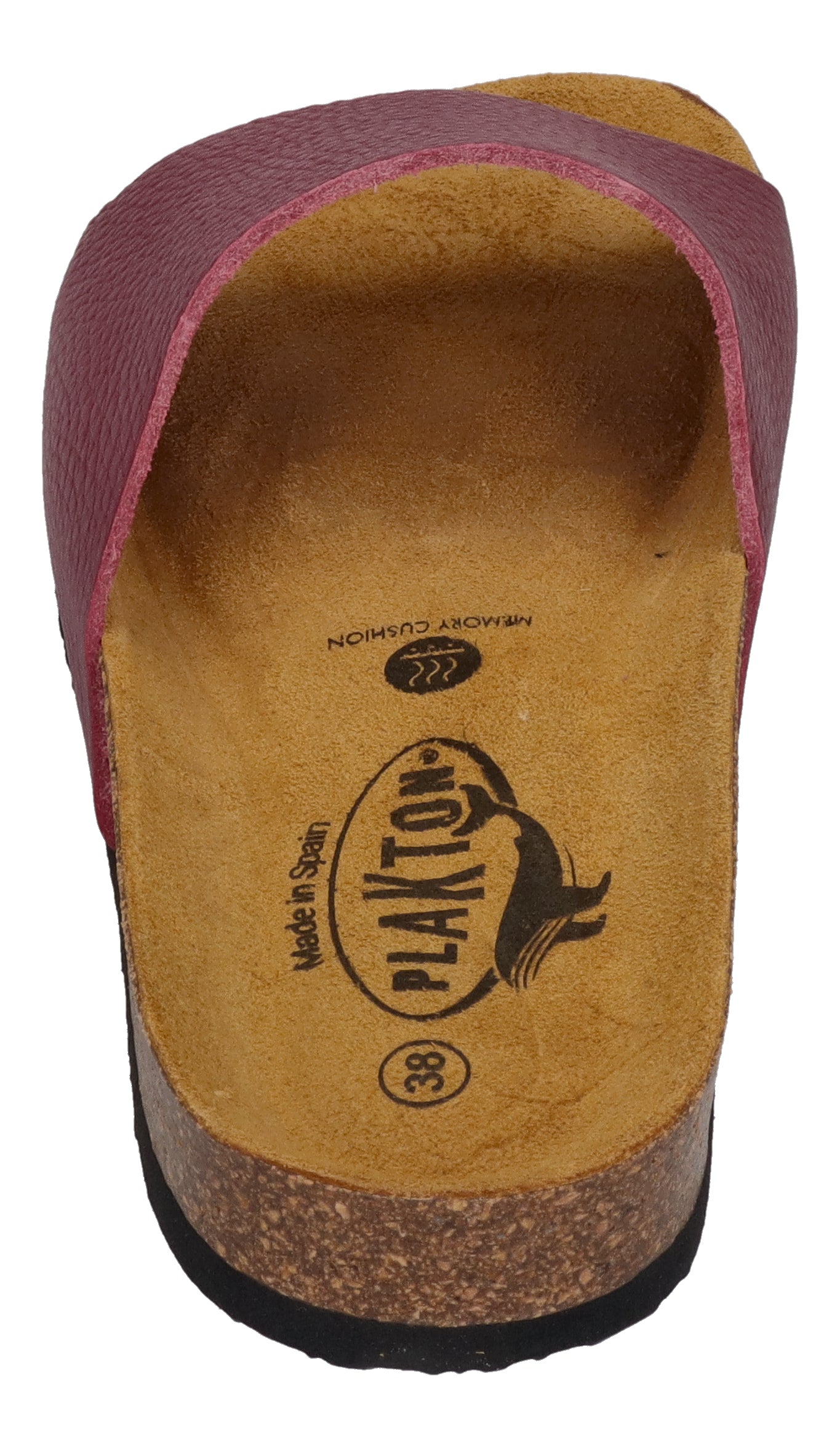 PLAKTON Damenschuhe Pantoletten - BALA 186094 - vino
