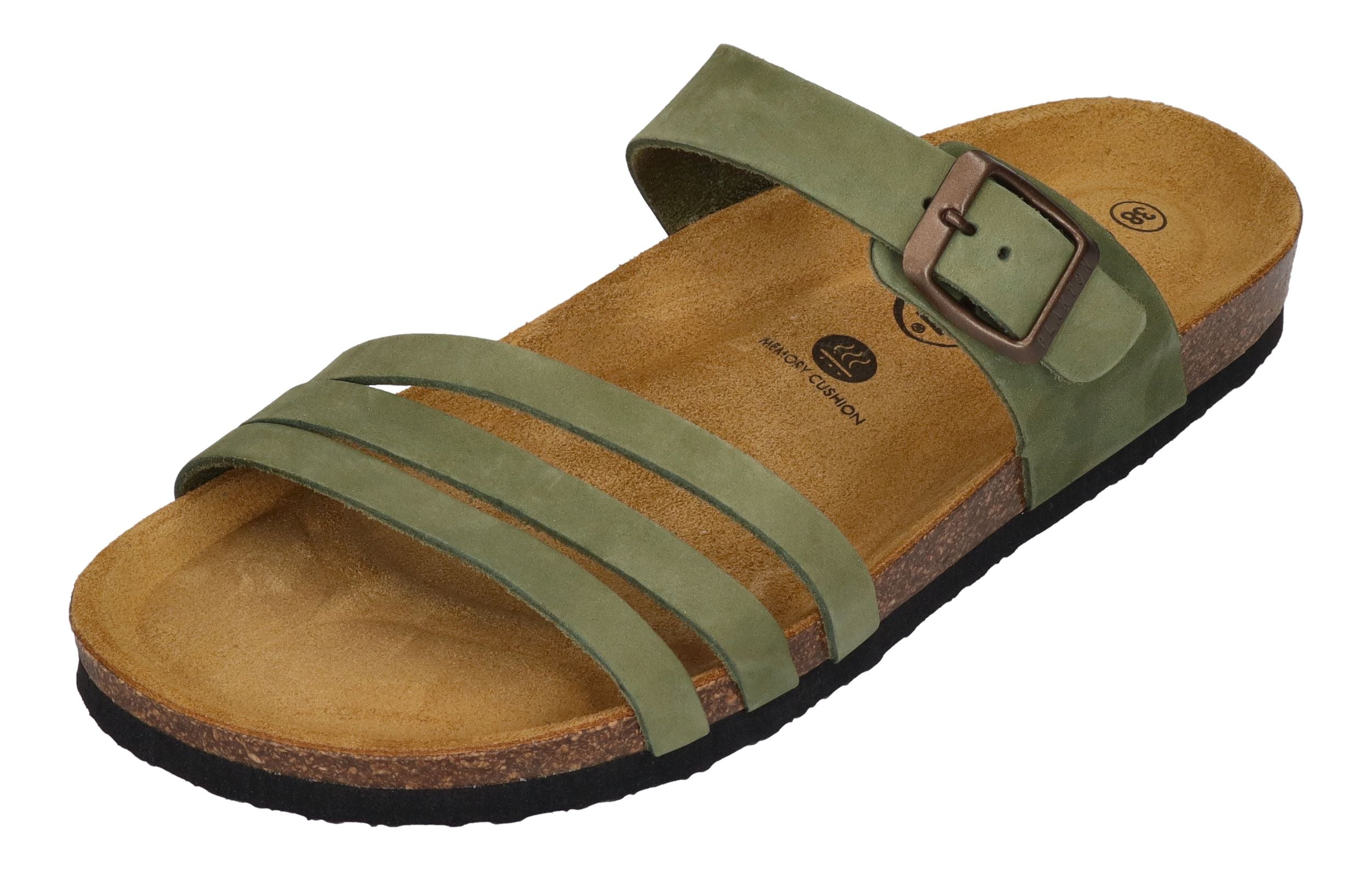 PLAKTON Damenschuhe Pantoletten - BERTA 185862 - olivia