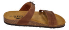 PLAKTON Damenschuhe Pantoletten - BERTA 185862 - roble