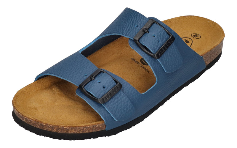 PLAKTON Damenschuhe Pantoletten - BETA 180010 - petrol