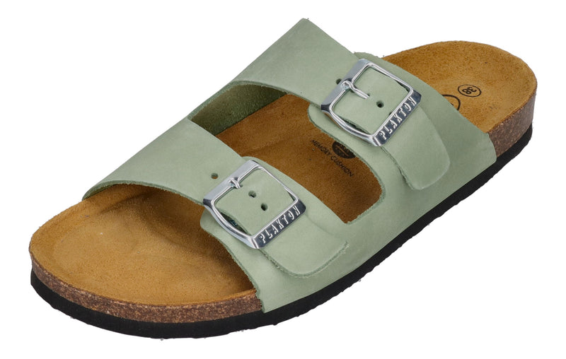 PLAKTON Damenschuhe Pantoletten - BETA 180010 - salvia