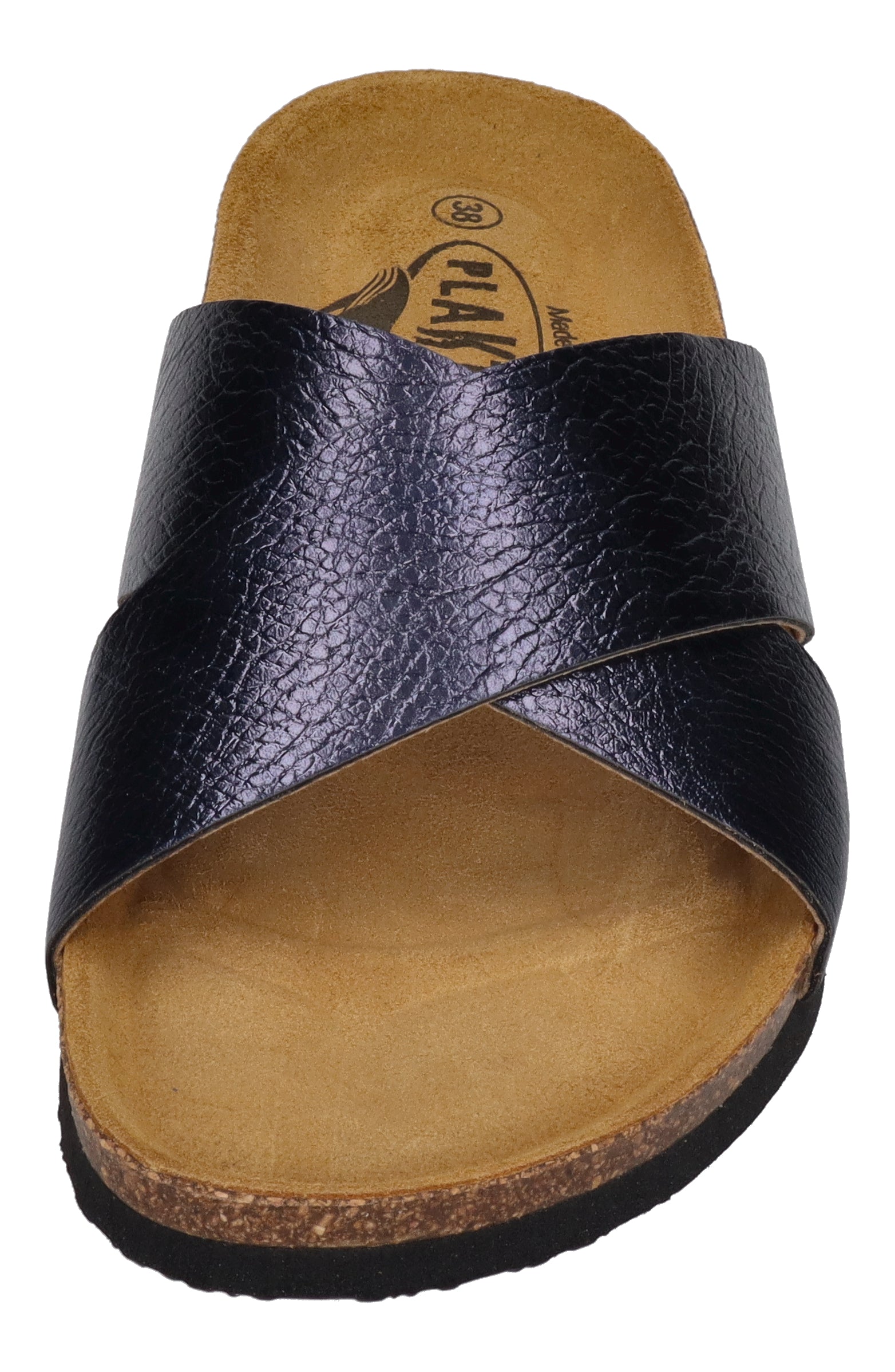 PLAKTON Damenschuhe Pantoletten - BIBI 181051 - marino