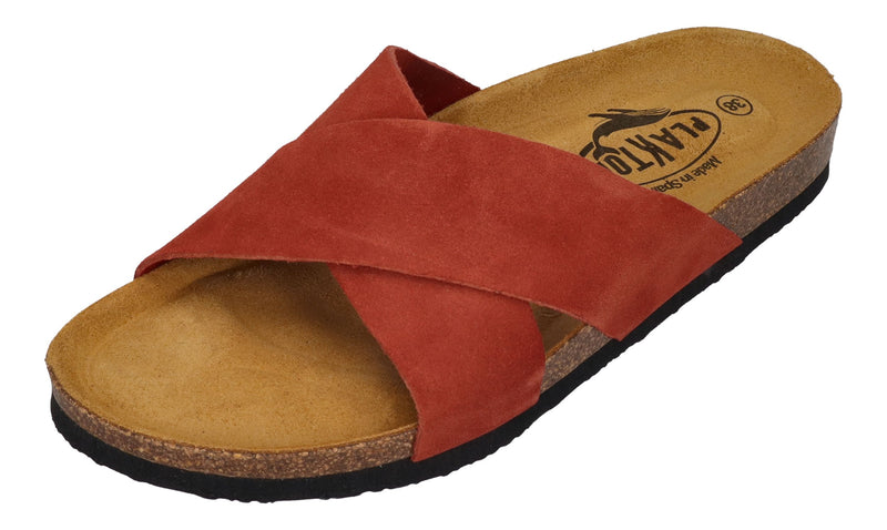 PLAKTON Damenschuhe Pantoletten - BIBI 181051 - muskat