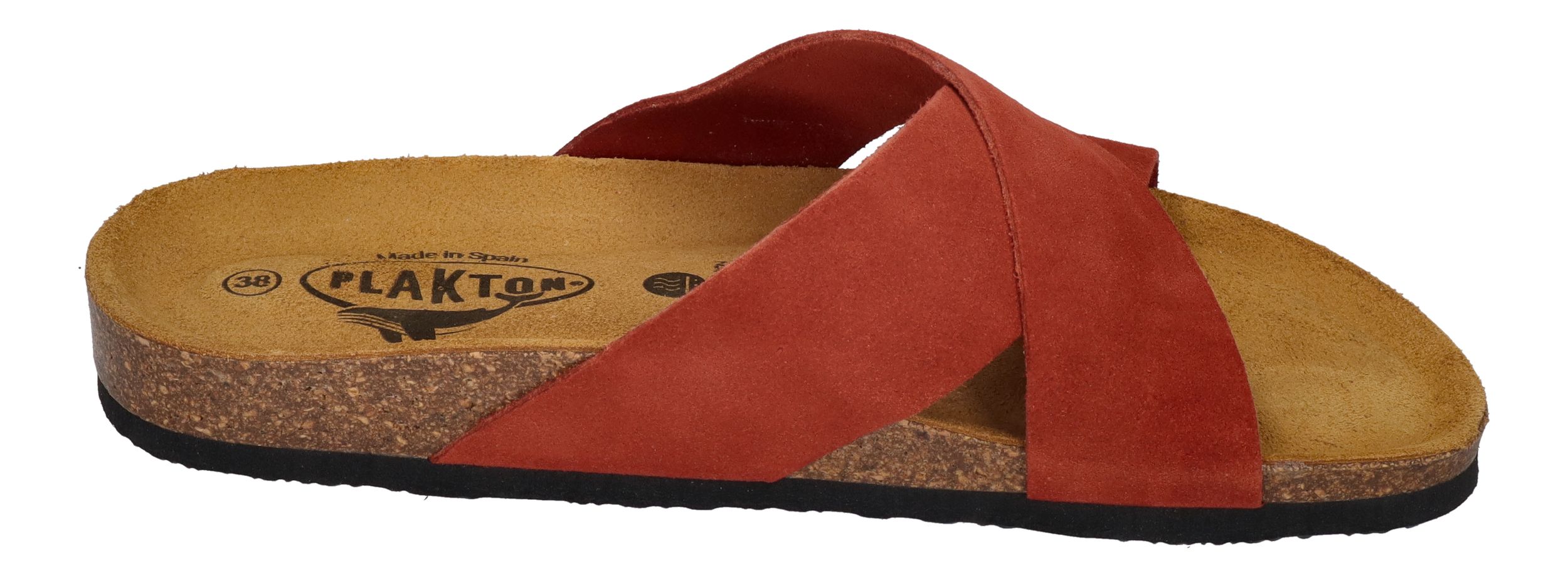 PLAKTON Damenschuhe Pantoletten - BIBI 181051 - muskat