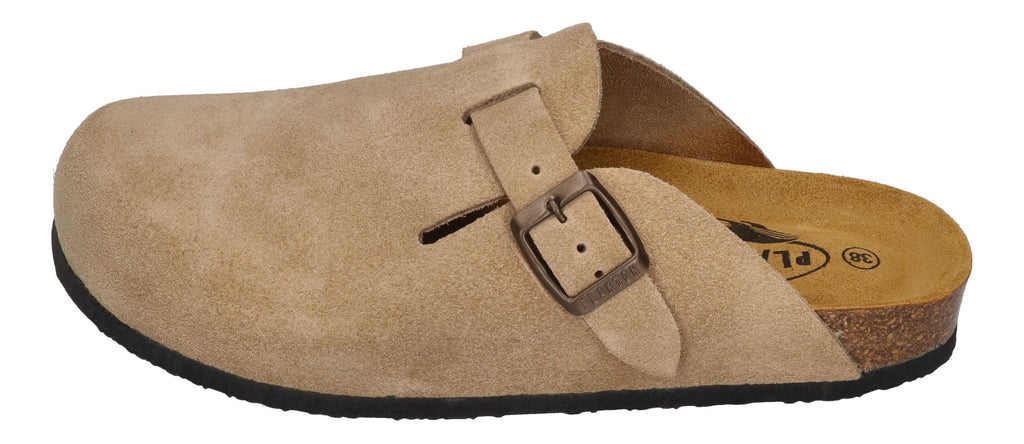 PLAKTON Damenschuhe Clogs BLOGG 181539 - tan 106-X