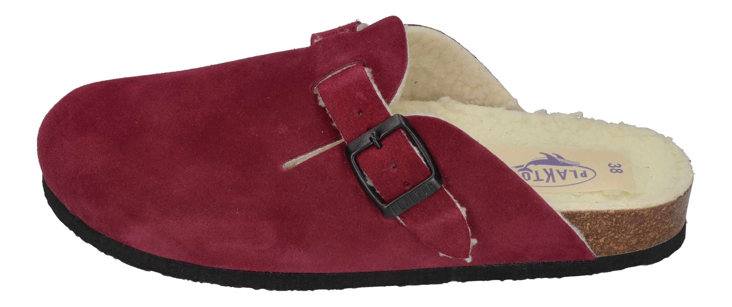 PLAKTON Damenschuhe Clogs BLOGG WOOL 181539 burdeos