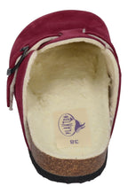 PLAKTON Damenschuhe Clogs BLOGG WOOL 181539 burdeos