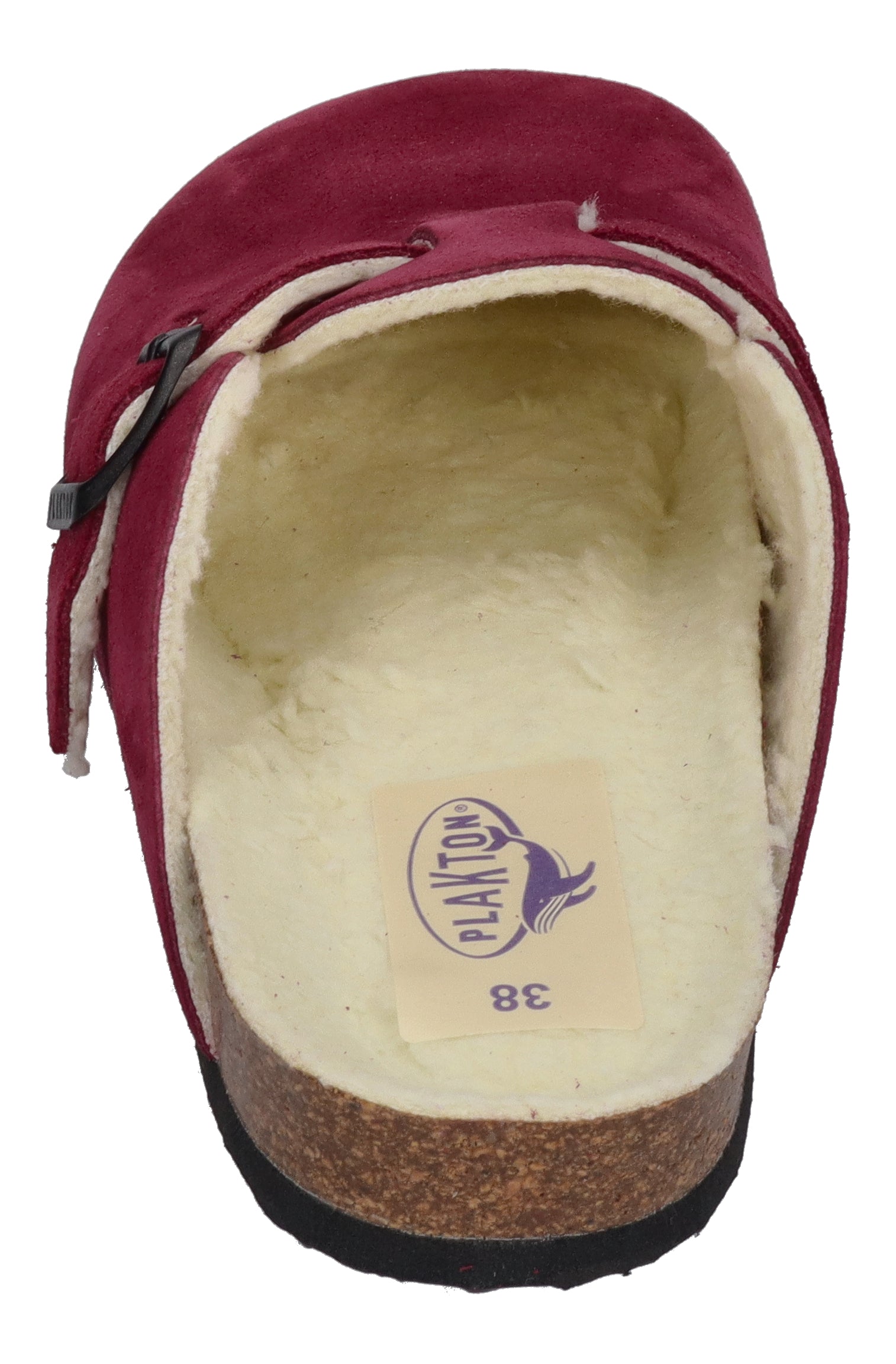 PLAKTON Damenschuhe Clogs BLOGG WOOL 181539 burdeos